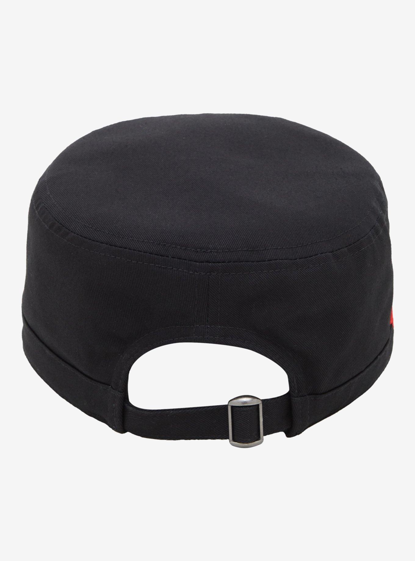 Hazbin Hotel Grommet Hardware Stud Cadet Hat, , alternate