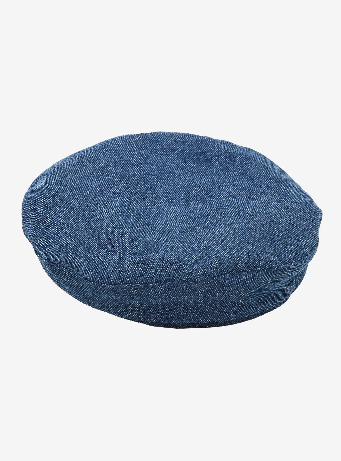 Denim Hardware Star Stud Cabbie Hat, , alternate