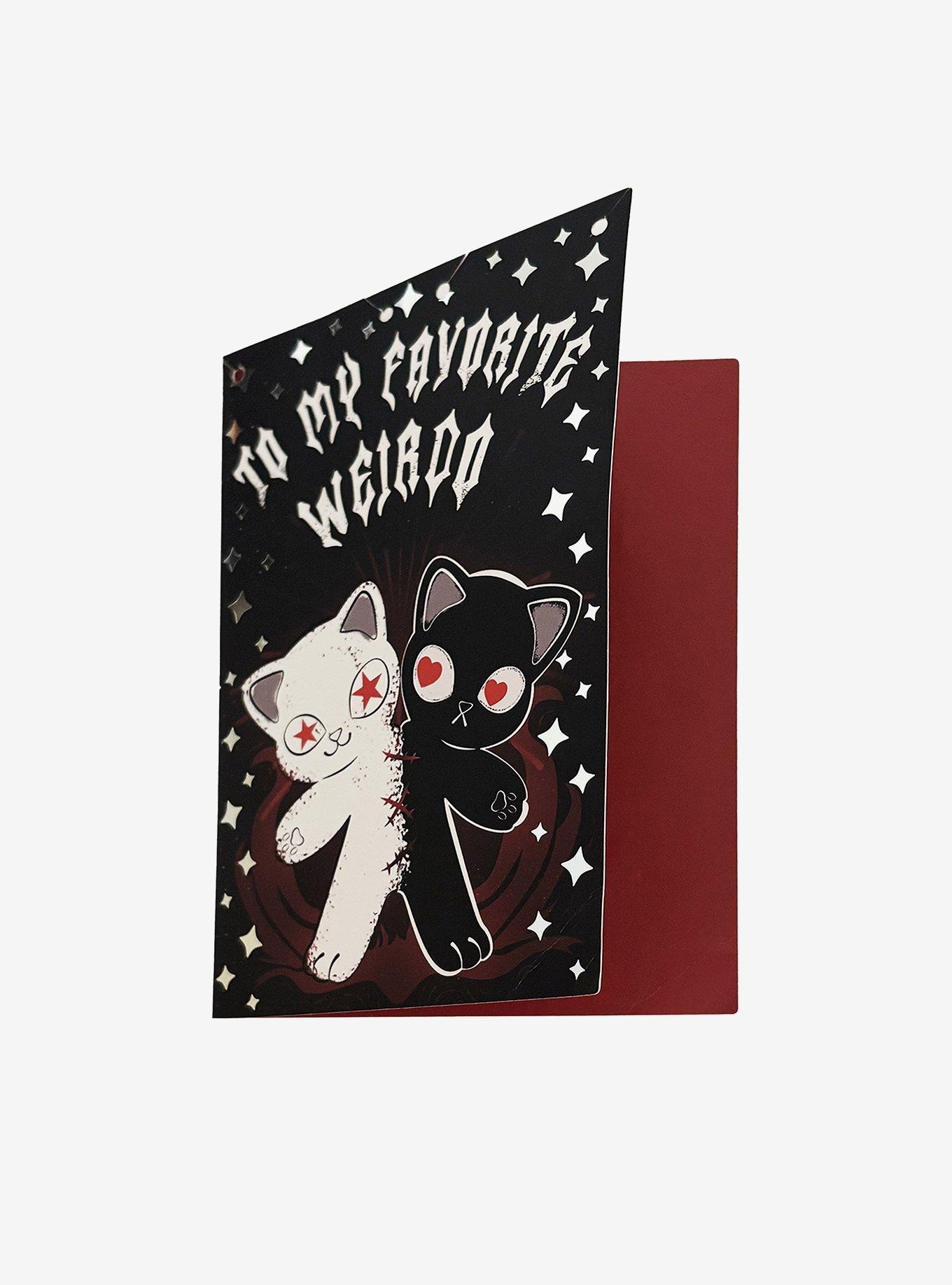 Weirdo Kitty Magnetic Best Friend Necklace Set, , alternate