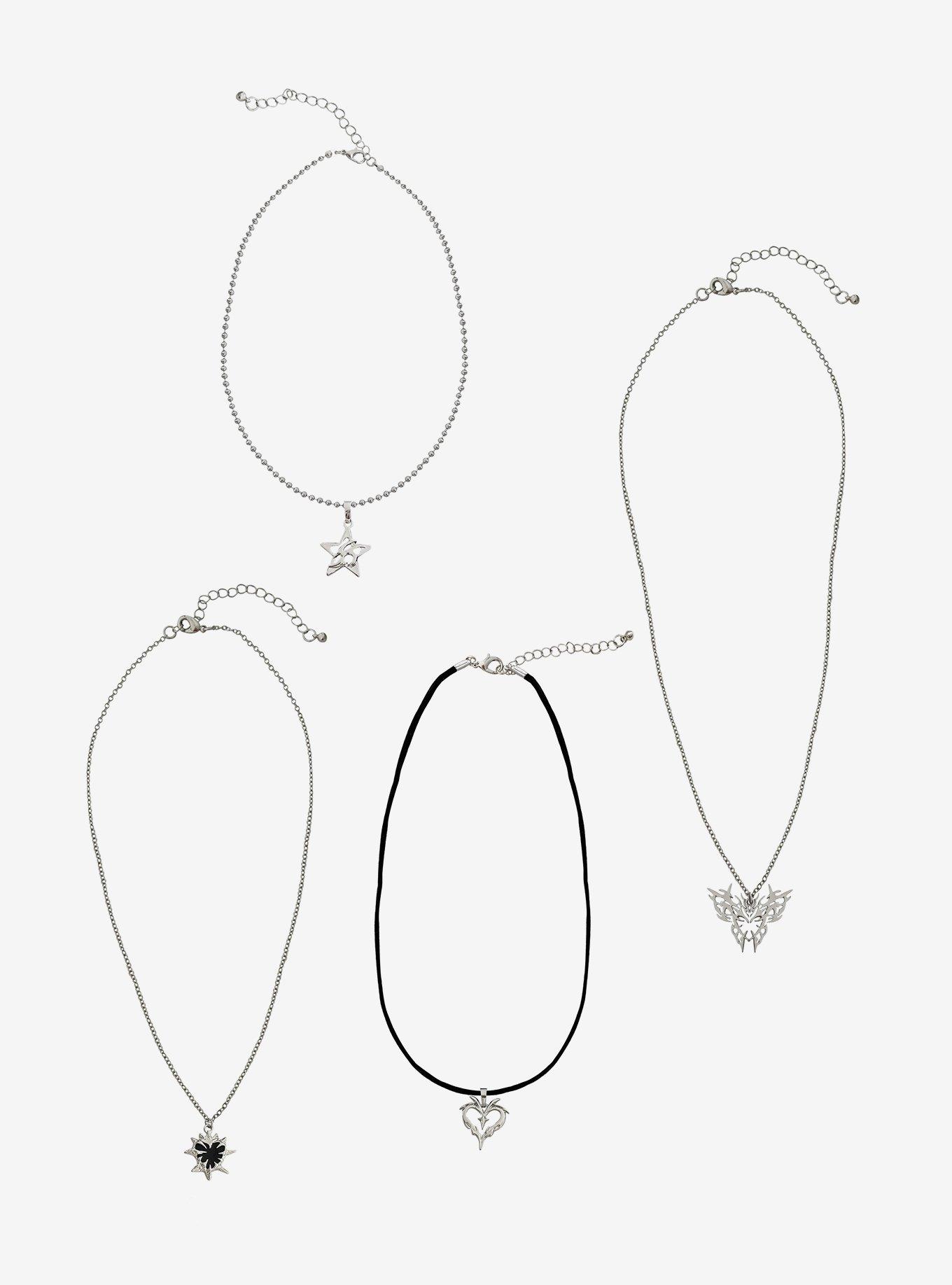 Cyber Tribal Necklace Set, , hi-res