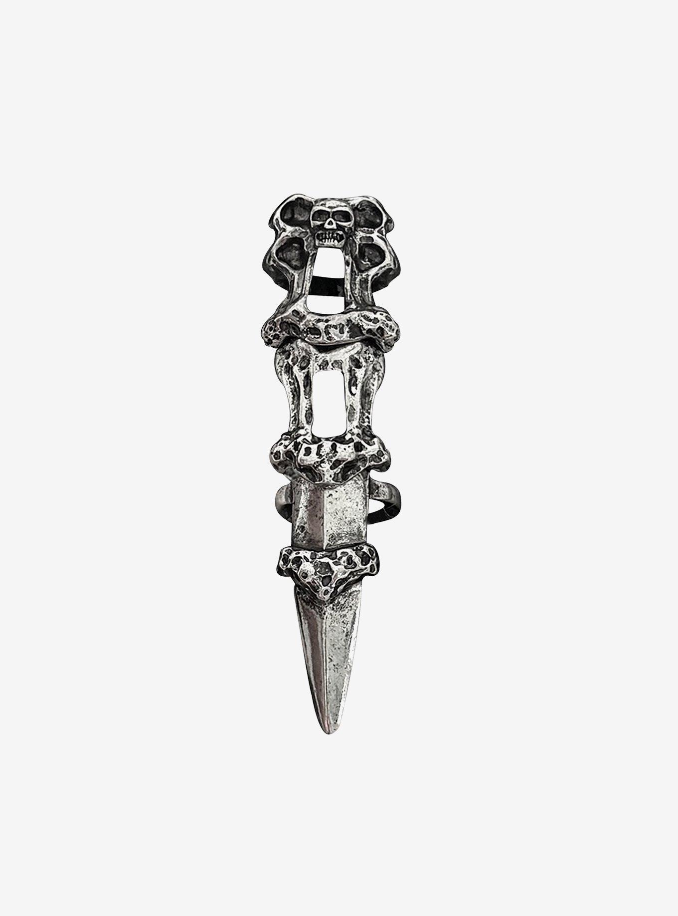 Skull & Bone Armor Ring, , hi-res