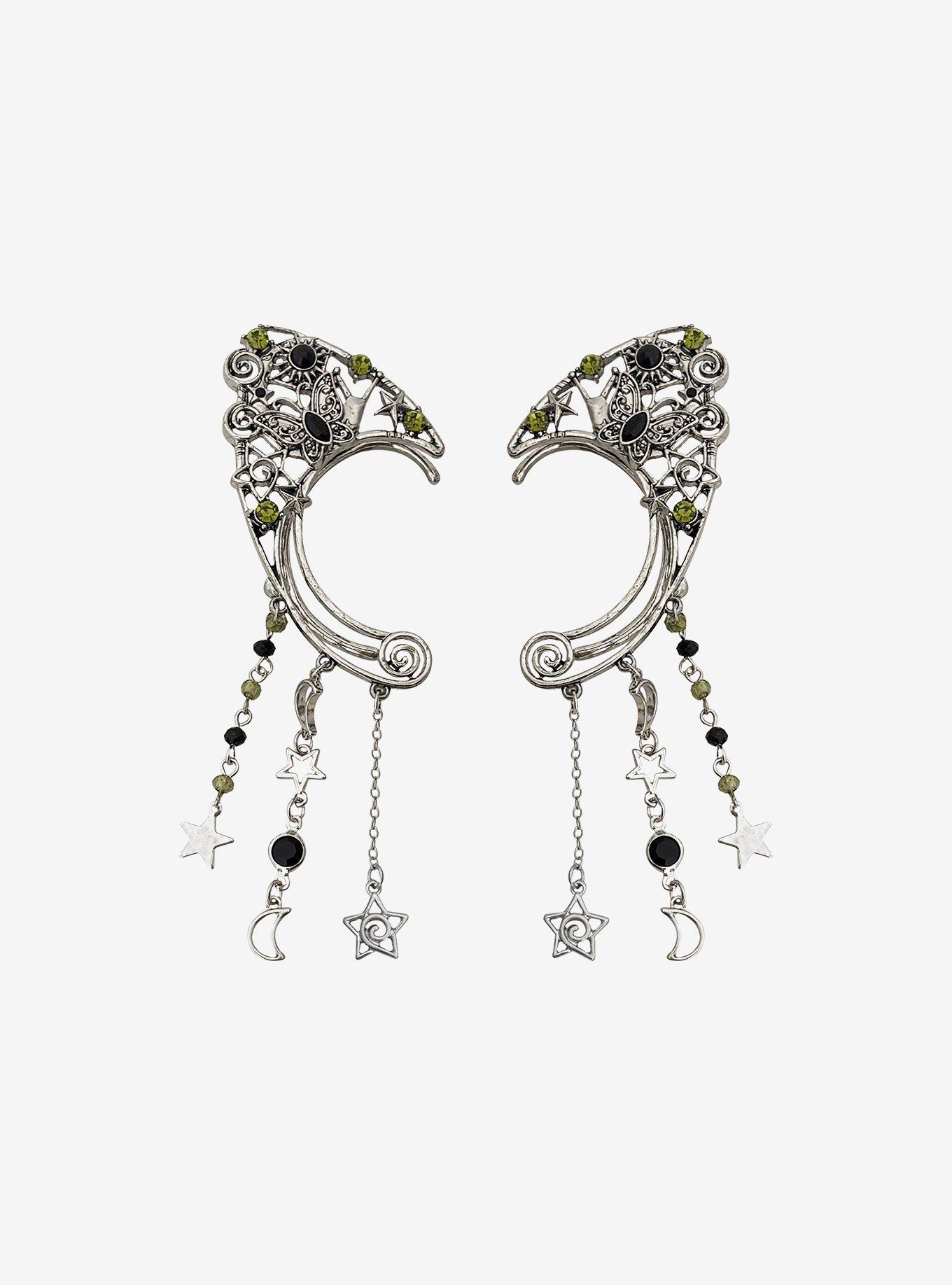 Thorn & Fable Grunge Fairy Ear Cuff Set, , hi-res