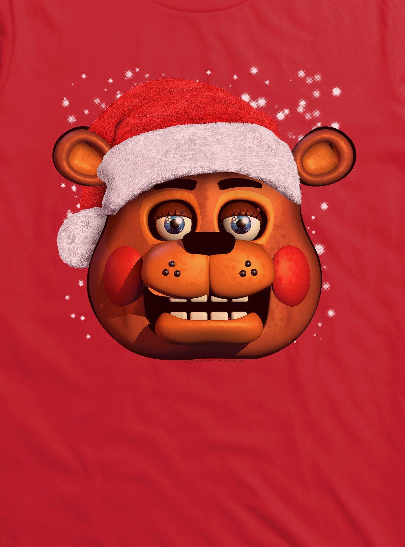 Five Nights At Freddy's Santa Freddy T-Shirt, , hi-res