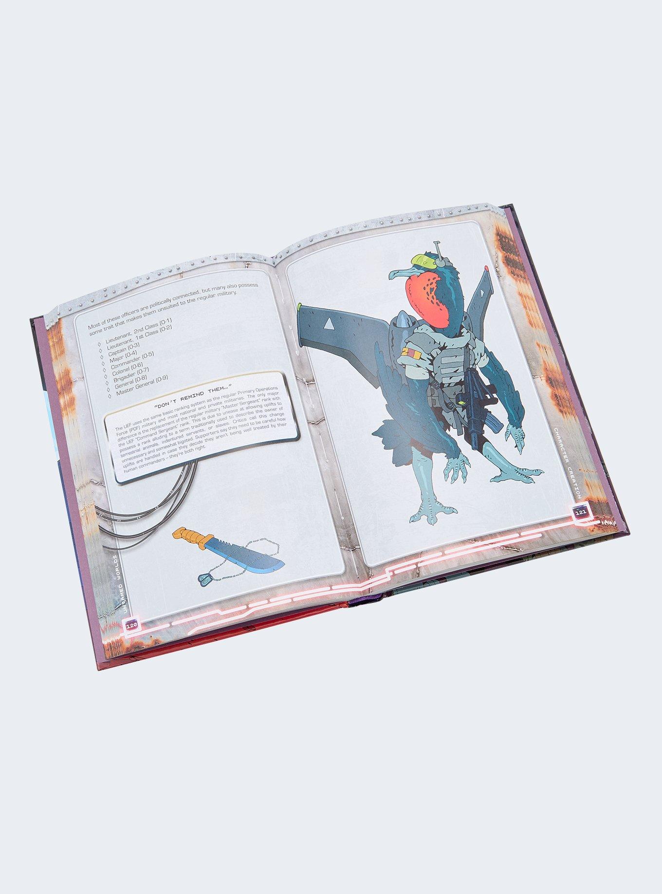 Untamed Worlds Anthropomorphic Science Fiction Roleplaying Book, , hi-res
