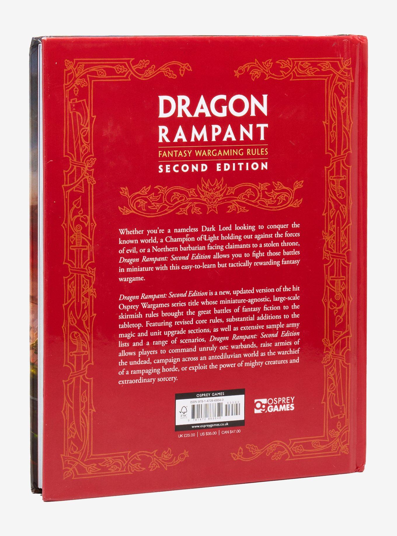 Dragon Rampant: Second Edition Fantasy Wargaming Rules Book, , alternate
