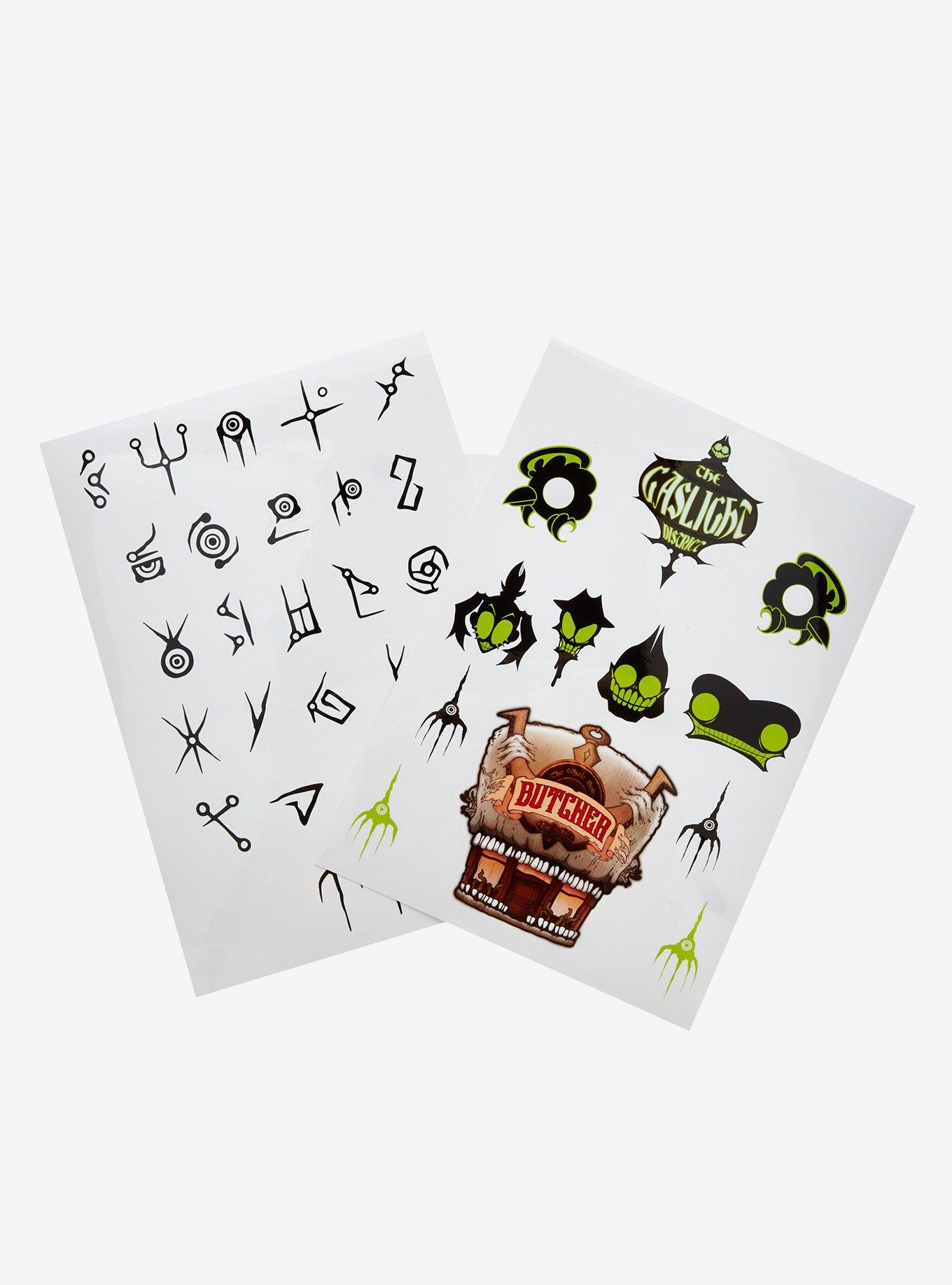 The Gaslight District Sticker Sheet Set, , hi-res