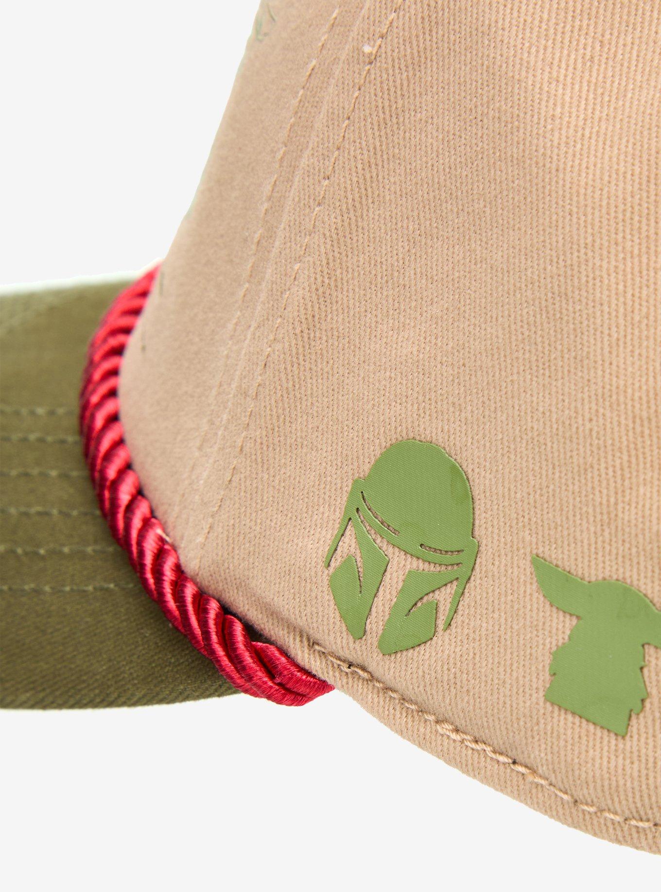 Star Wars The Mandalorian Grogu & Mandalorian Snapback Hat, , alternate