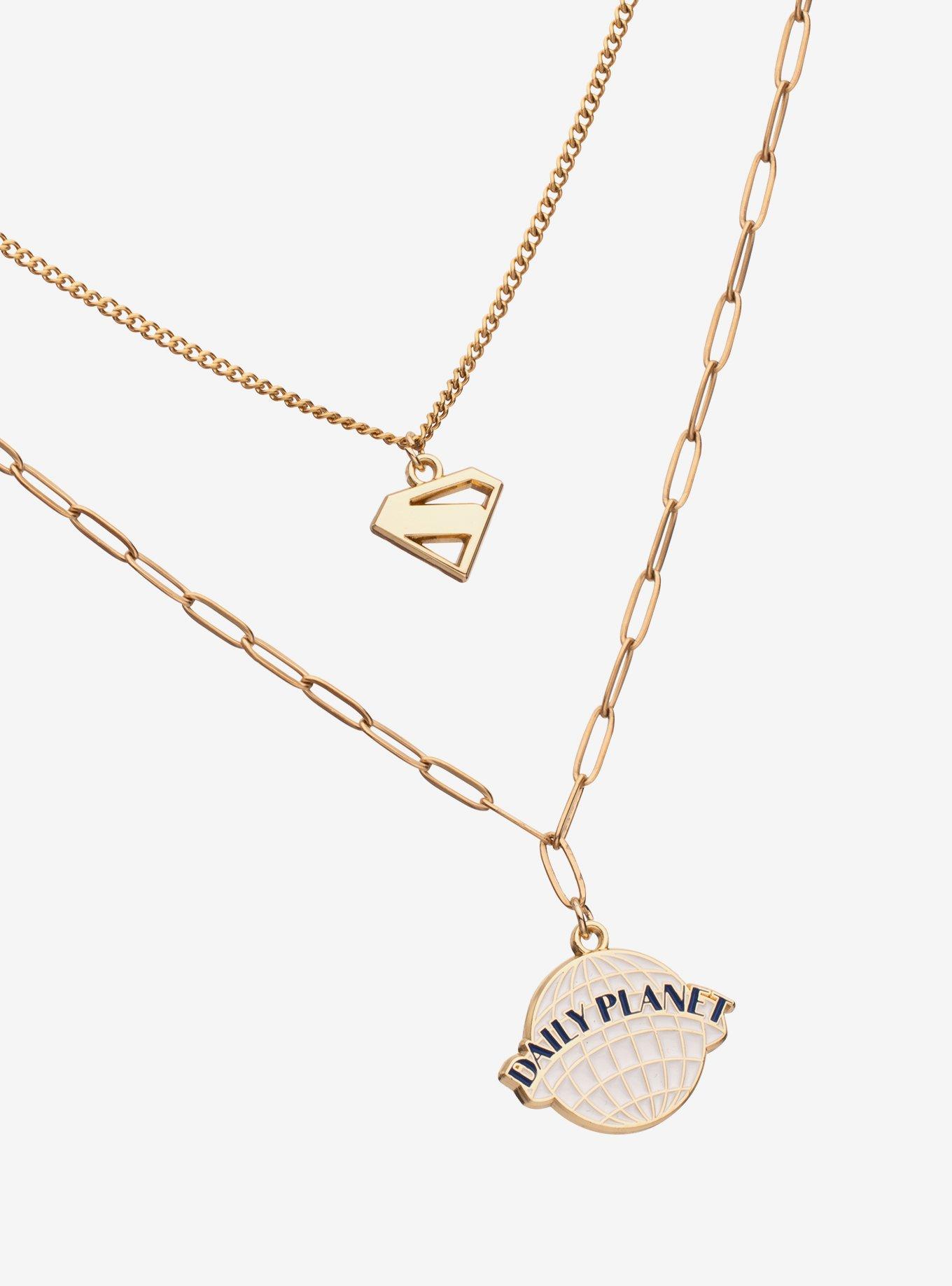 DC Comics Superman Movie Necklace Set, , hi-res