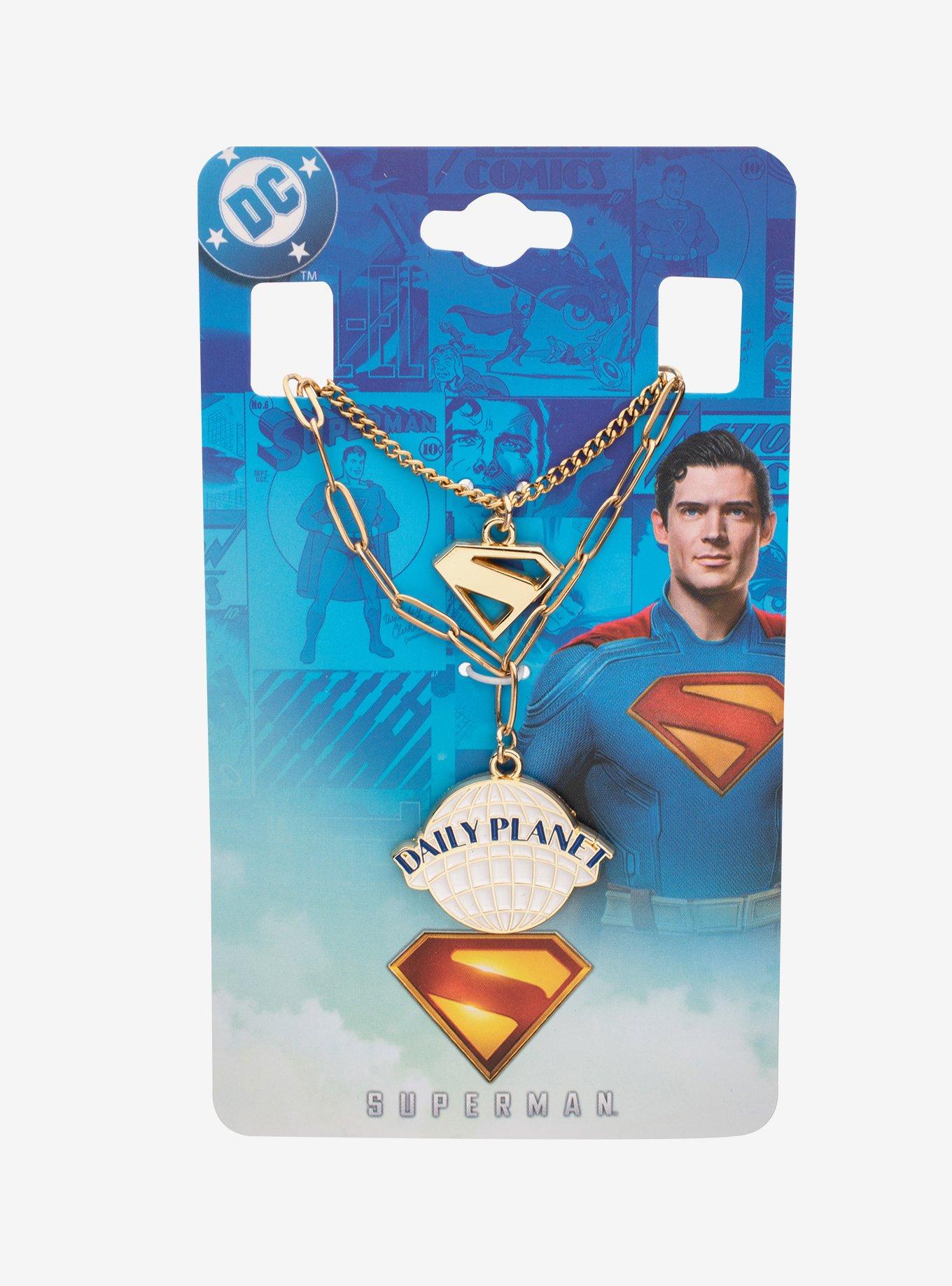 DC Comics Superman Movie Necklace Set, , alternate