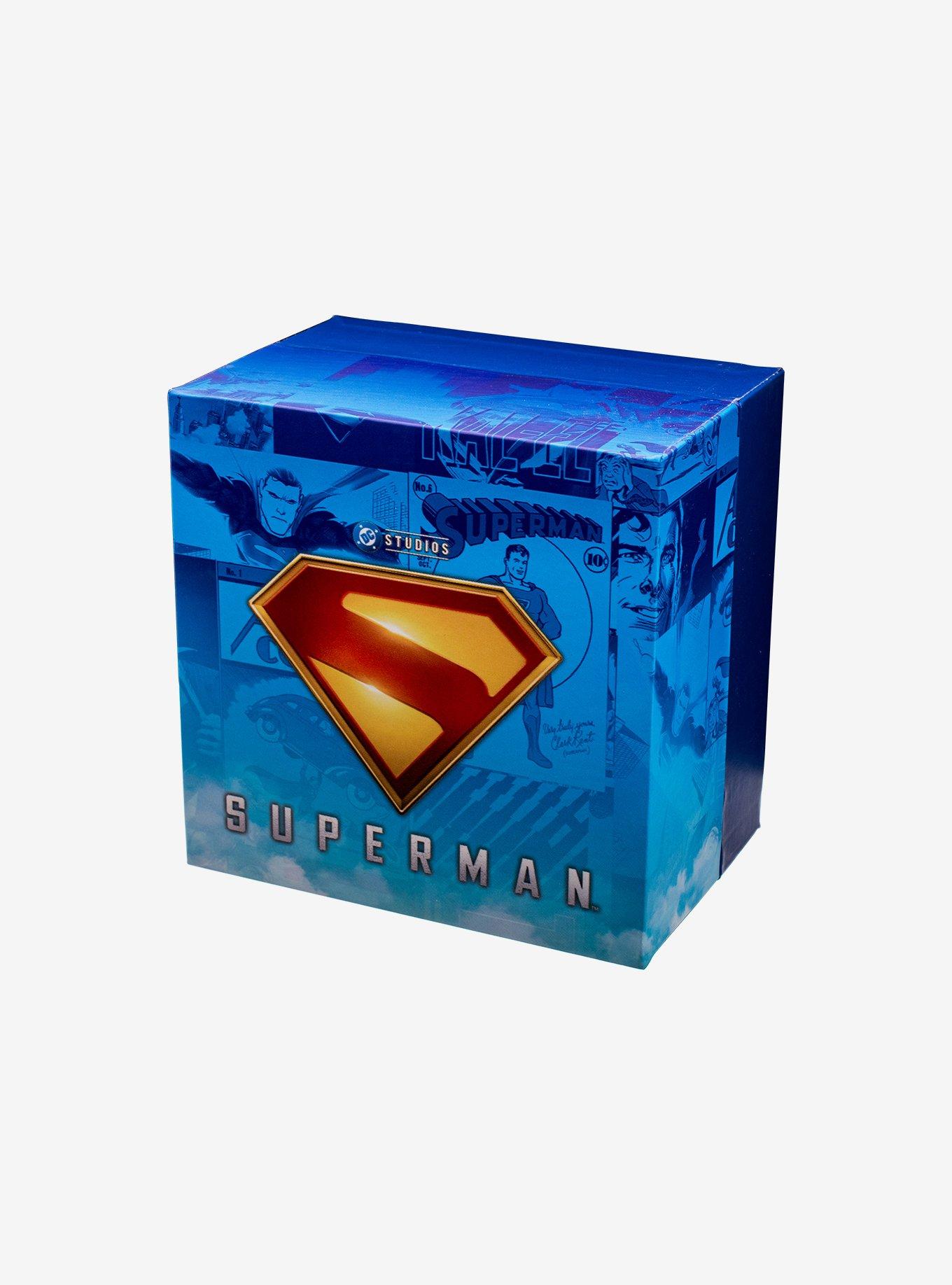DC Comics Superman Logo Signet Ring, GOLD, alternate