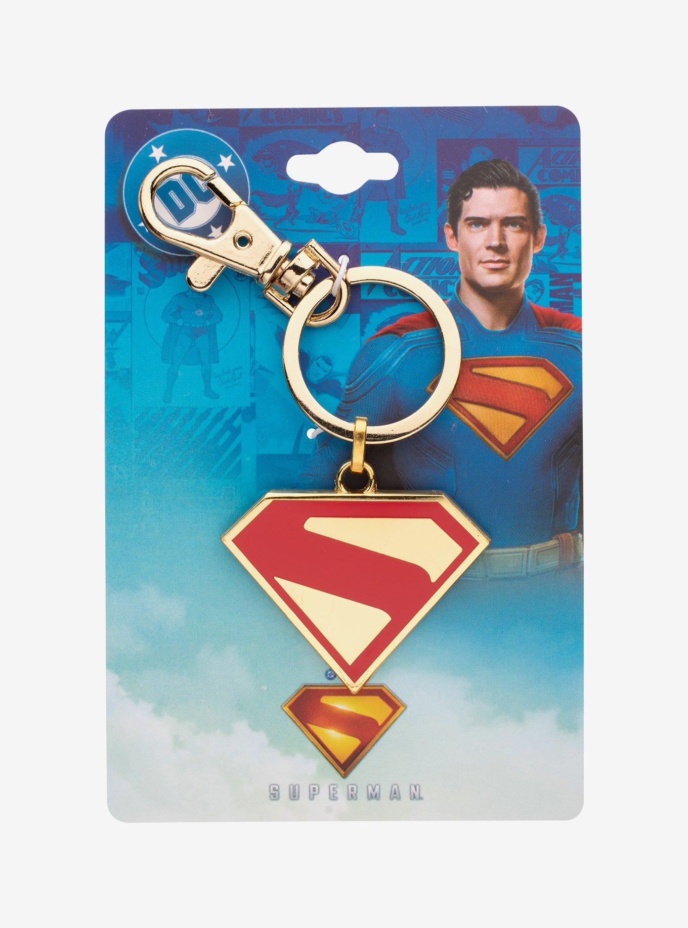 DC Comics Superman Movie Logo Keychain, , alternate