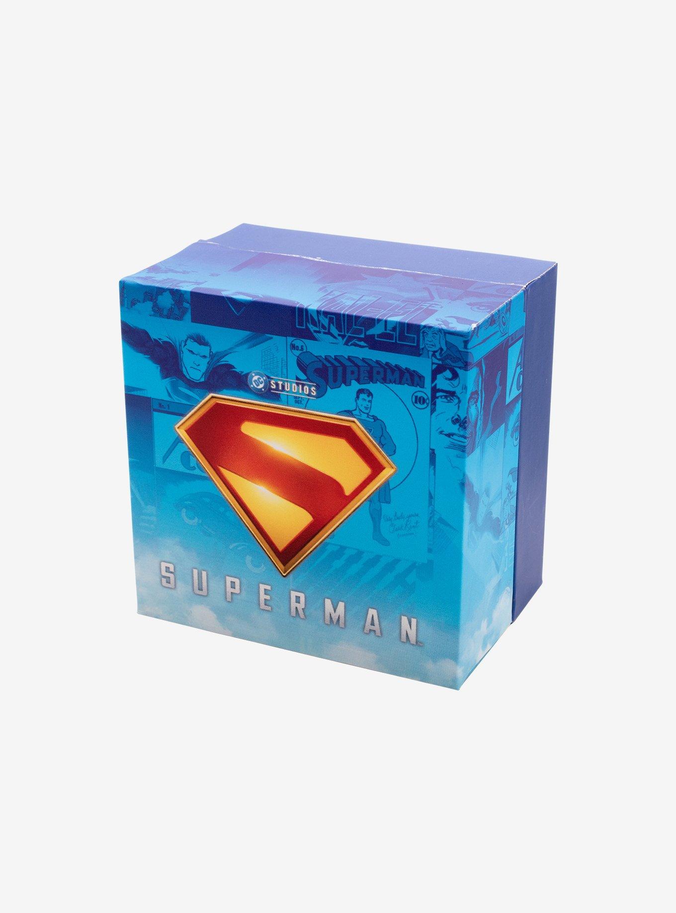 DC Comics Superman Logo Steel Necklace, , alternate