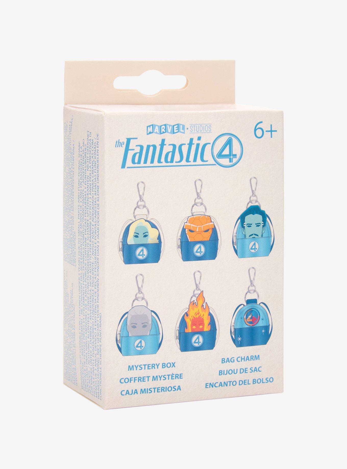 Loungefly Marvel The Fantastic Four Character Blind Box Mini Backpack Keychain, , alternate
