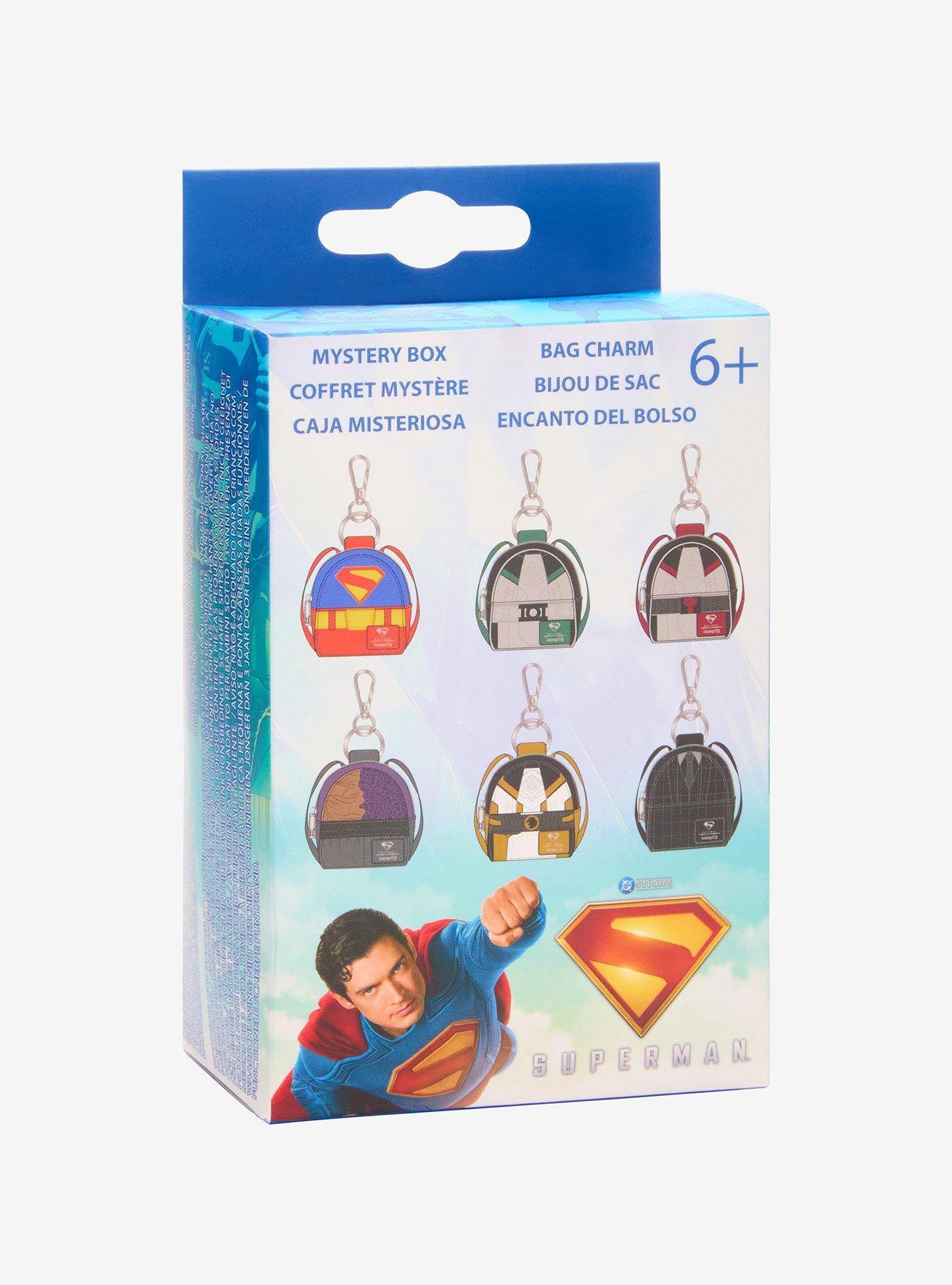 Loungefly DC Comics Superman Characters Blind Box Mini Backpack Keychain, , hi-res