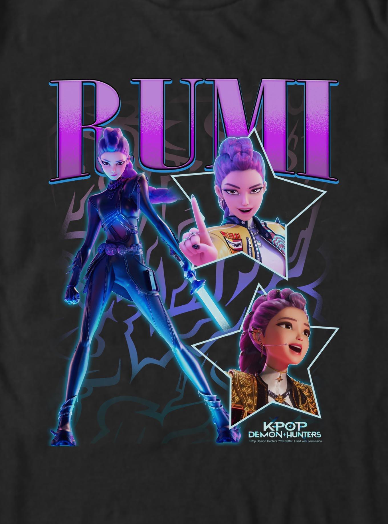 KPop Demon Hunters Rumi Collage T-Shirt, , hi-res