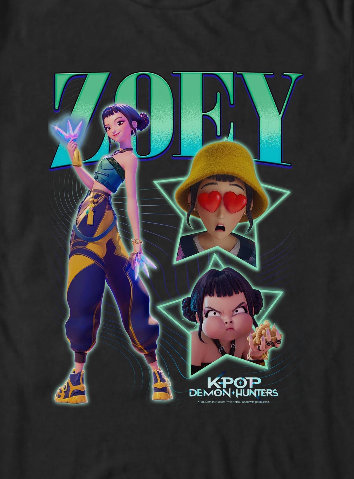 KPop Demon Hunters Zoey Collage T-Shirt, , hi-res