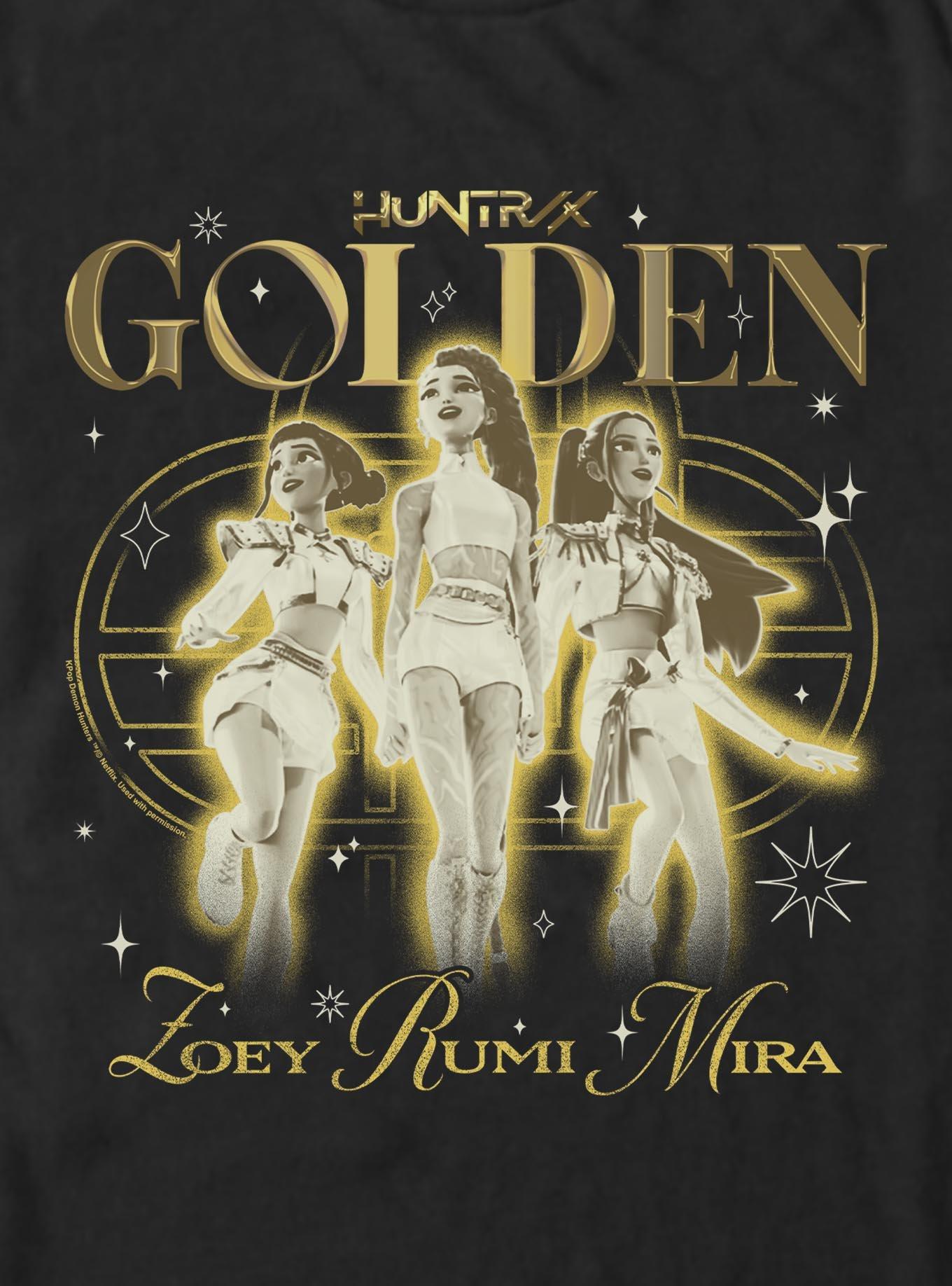 KPop Demon Hunters Huntrix Golden Trio T-Shirt, , hi-res
