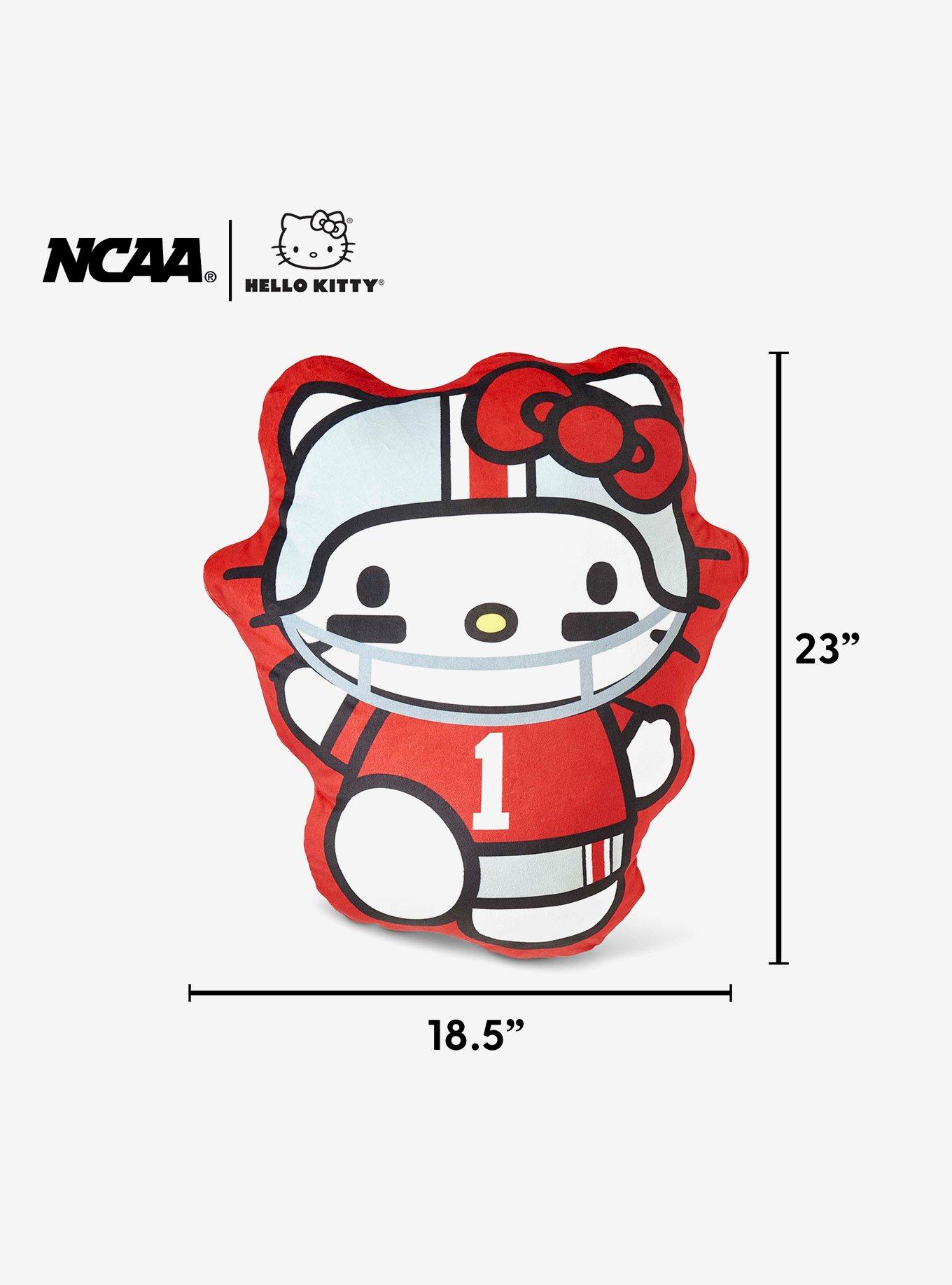 Ohio State Buckeyes Hello Kitty Football Player Small Cloud Pal, , alternate