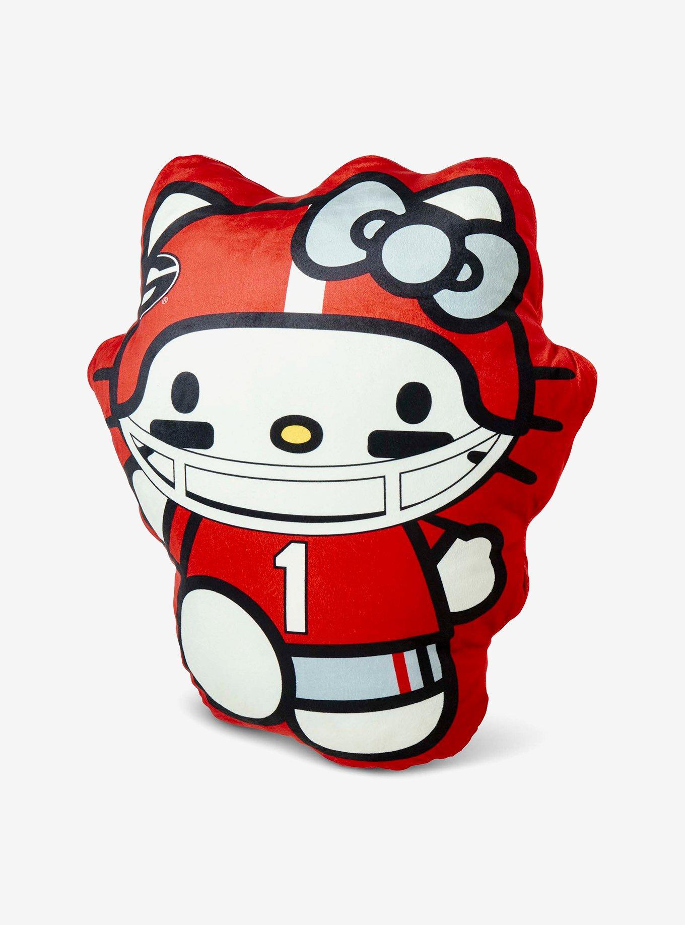 Georgia Bulldogs Hello Kitty Football Player Small Cloud Pal, , alternate