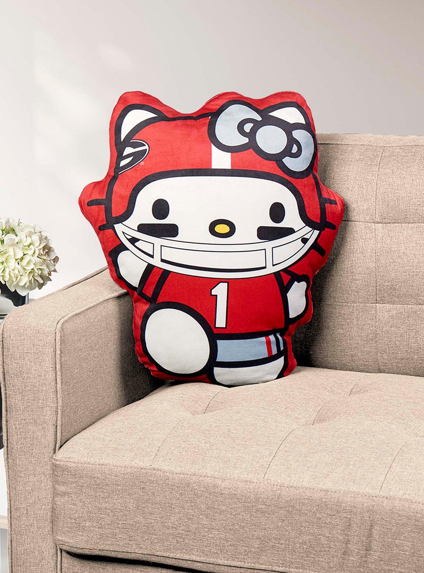 Georgia Bulldogs Hello Kitty Football Player Small Cloud Pal, , alternate