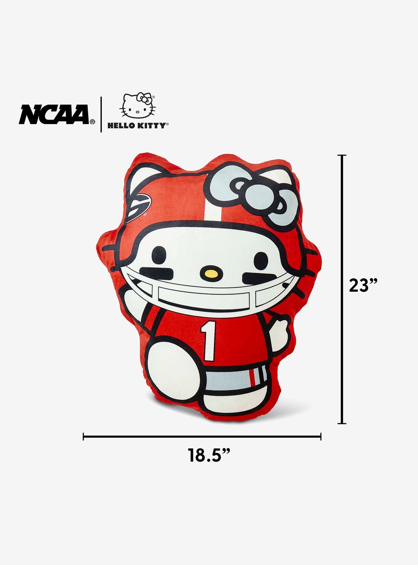 Georgia Bulldogs Hello Kitty Football Player Small Cloud Pal, , alternate