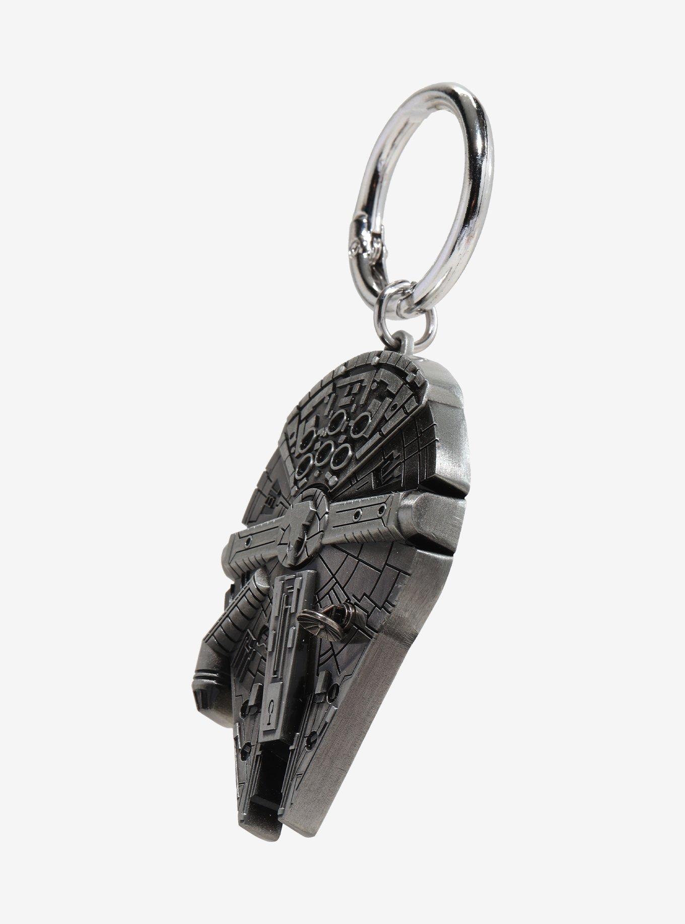 Star Wars Millennium Falcon Pewter Bag Clip, , hi-res