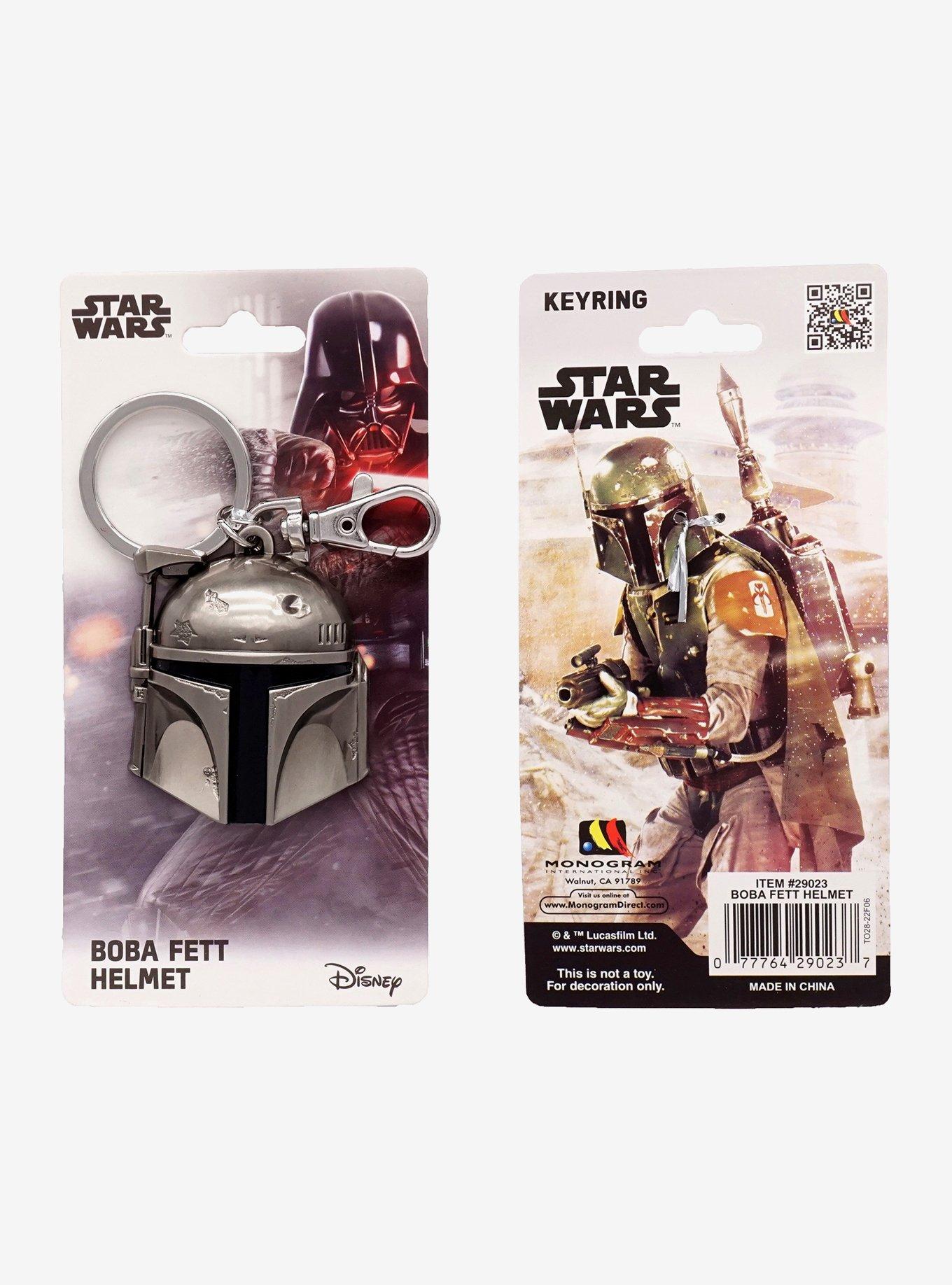 Star Wars Boba Fett Helmet Key Chain, , hi-res