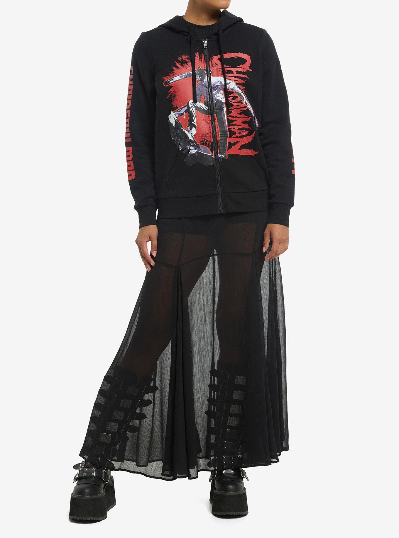 Chainsaw Man Blood Splatter Hoodie, , hi-res