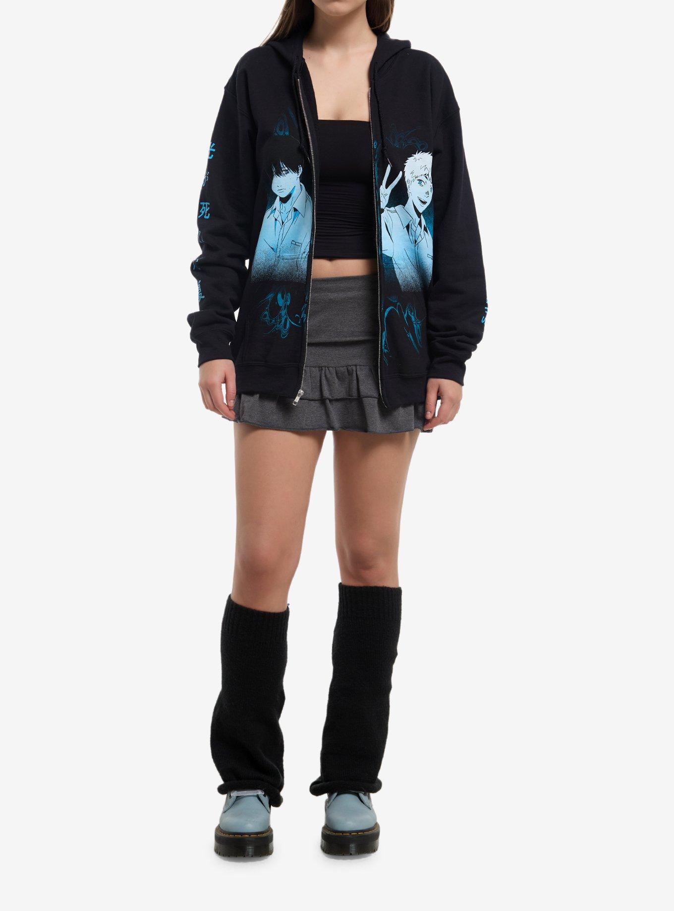 The Summer Hikaru Died Blue Tonal Hoodie, MULTI, alternate