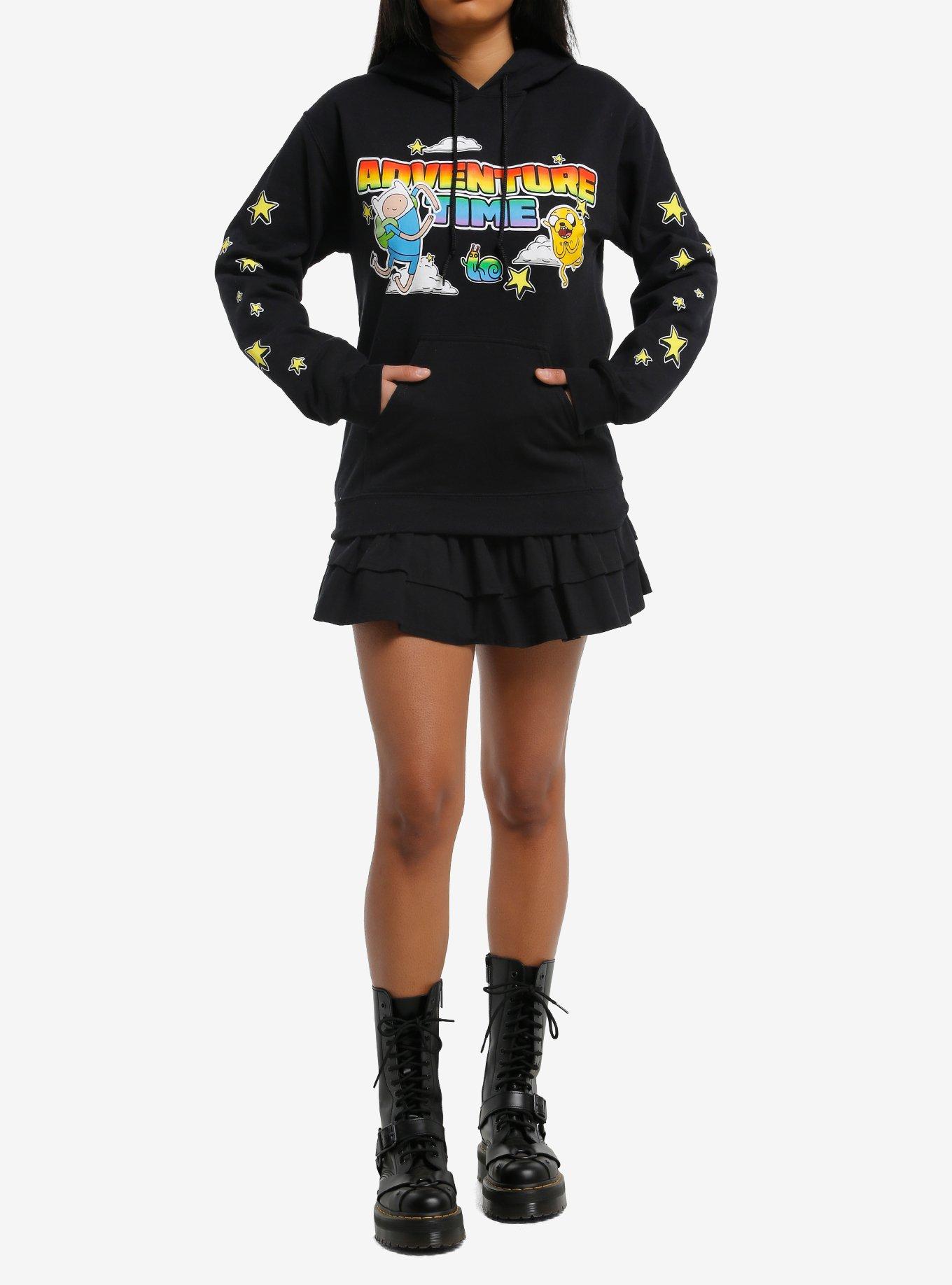 Adventure Time Kickin' It Hoodie, MULTI, alternate