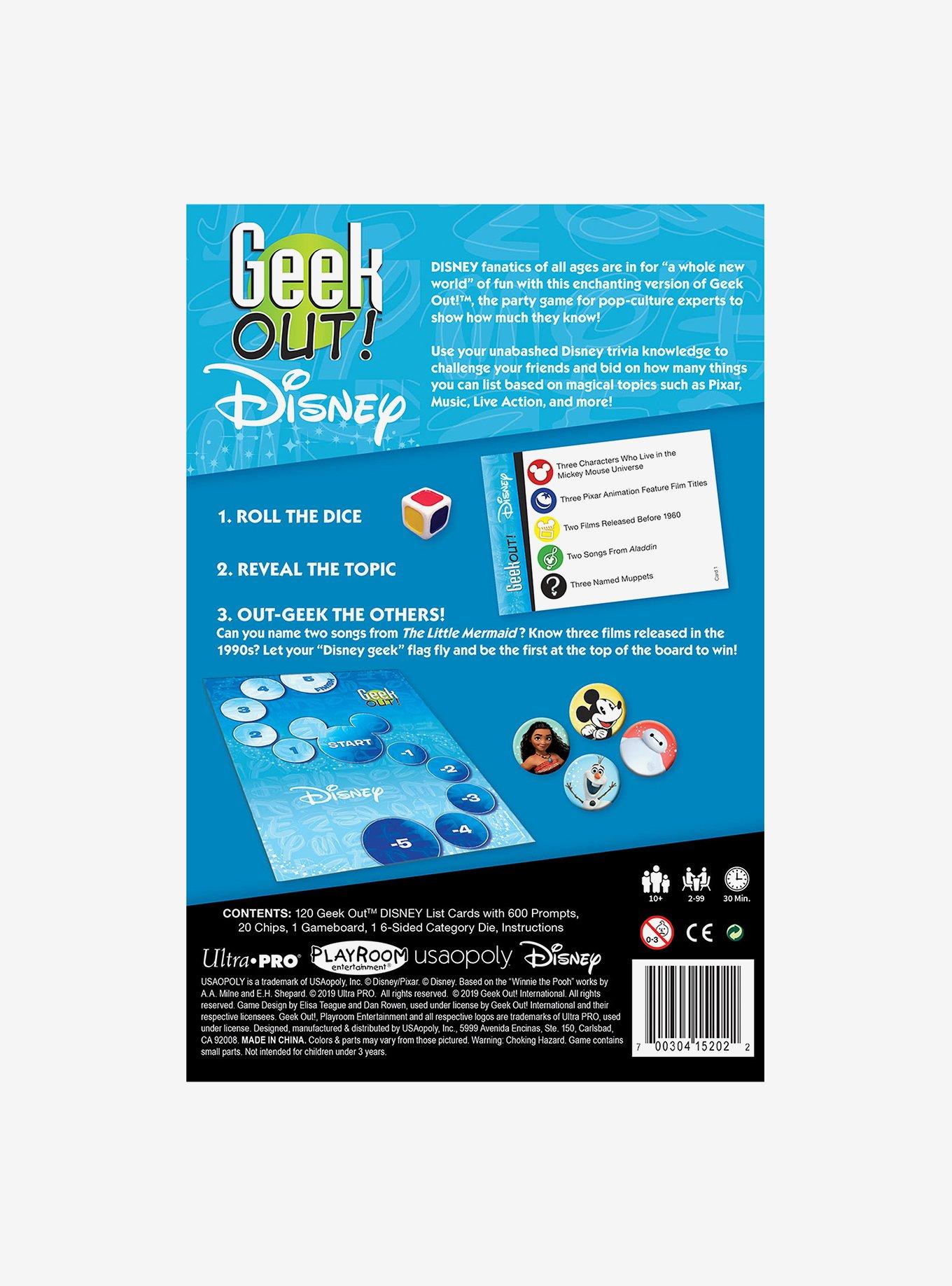 Disney Geek Out Game, , alternate