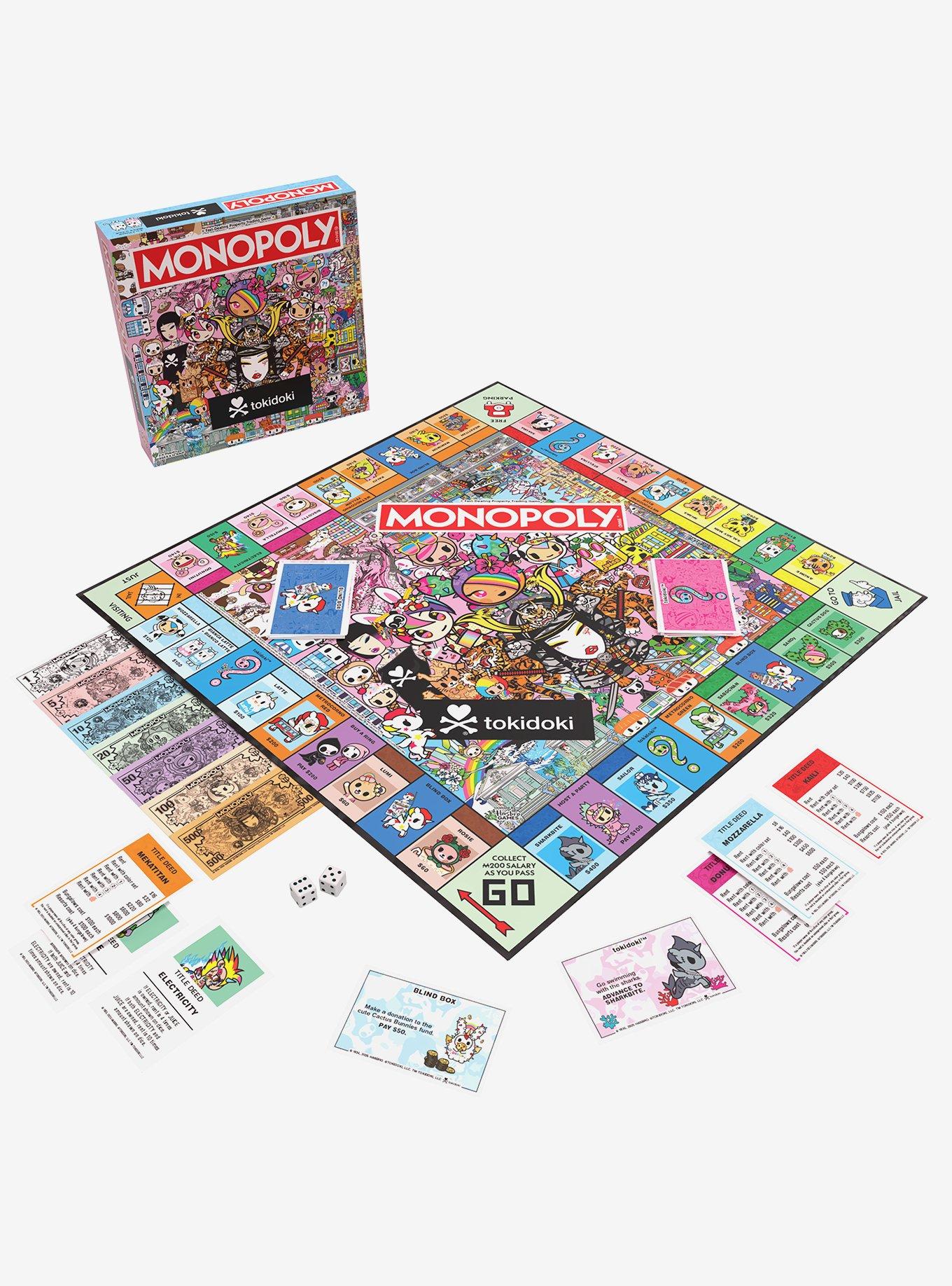 tokidoki Monopoly Board Game, , hi-res