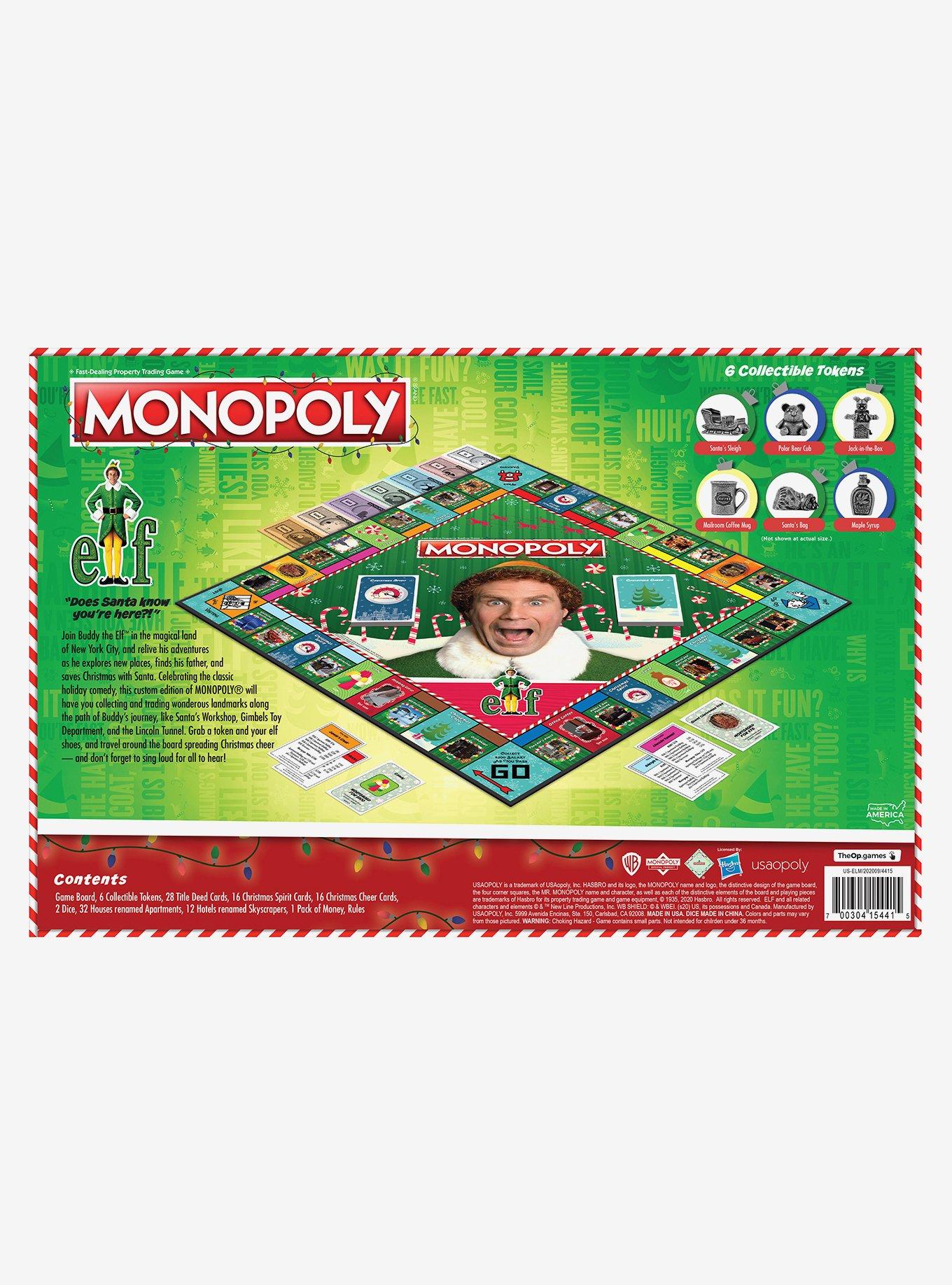 Elf Monopoly Game