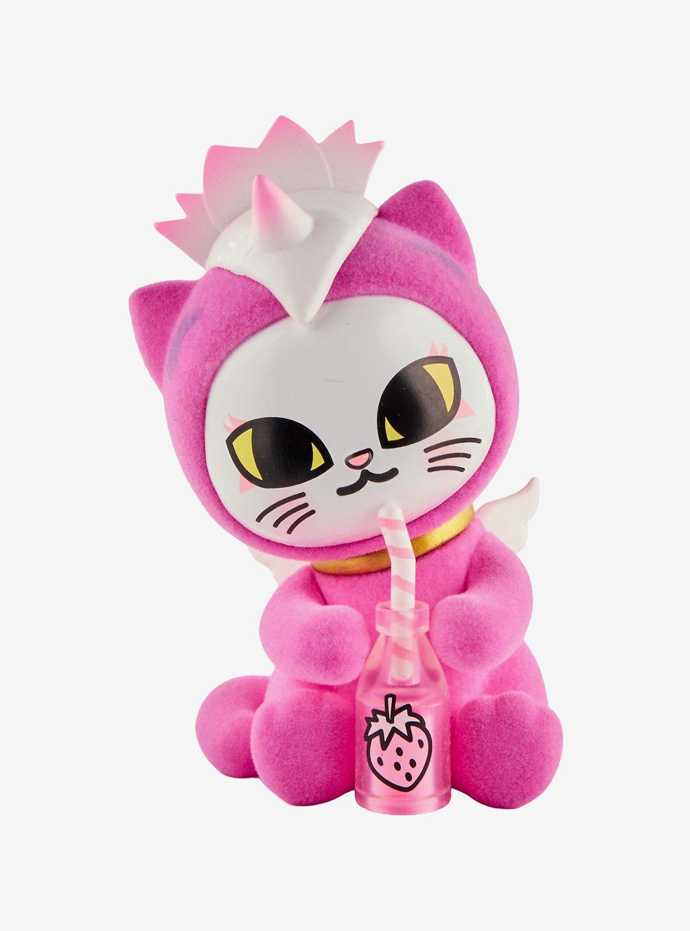 tokidoki Cherry Blossom Cats Blind Box Figure, , alternate