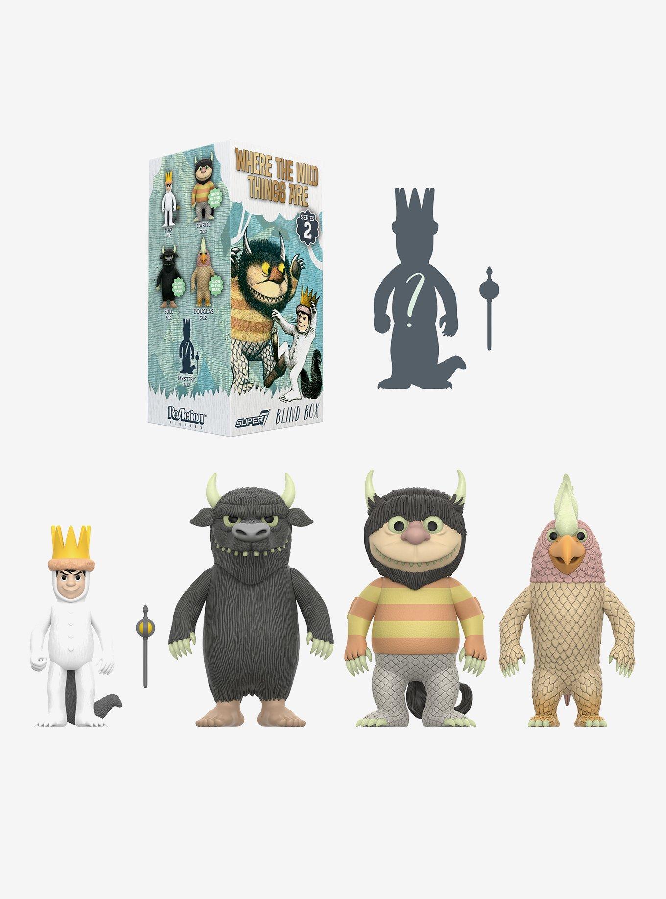 Super7 ReAction Where the Wild Things Are Series 2 Glow-in-the-Dark Blind Box Figure - BoxLunch Exclusive, , hi-res