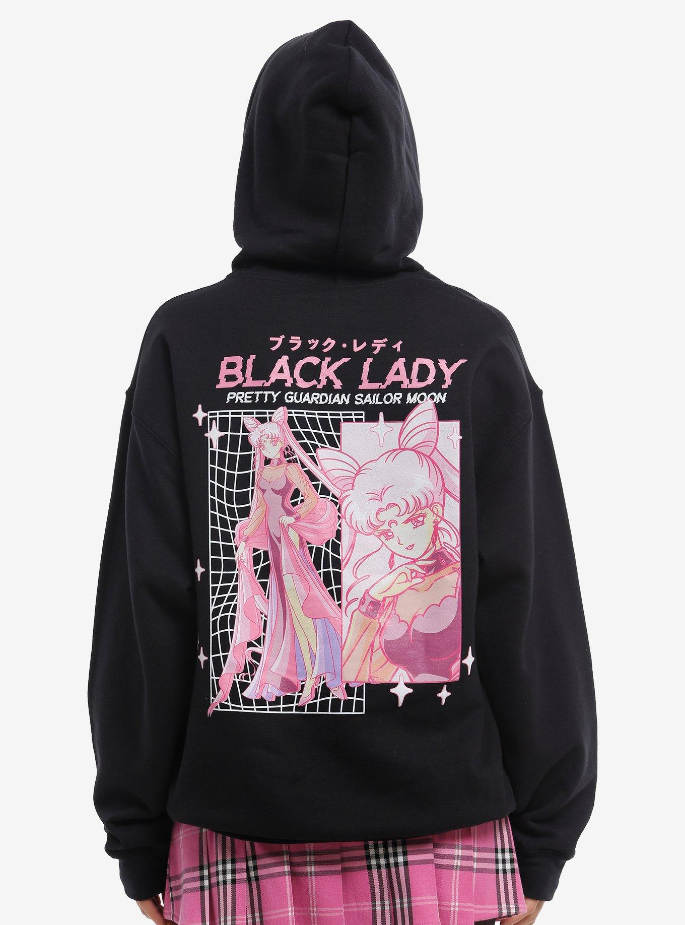 Pretty Guardian Sailor Moon Black Lady Hoodie, , hi-res