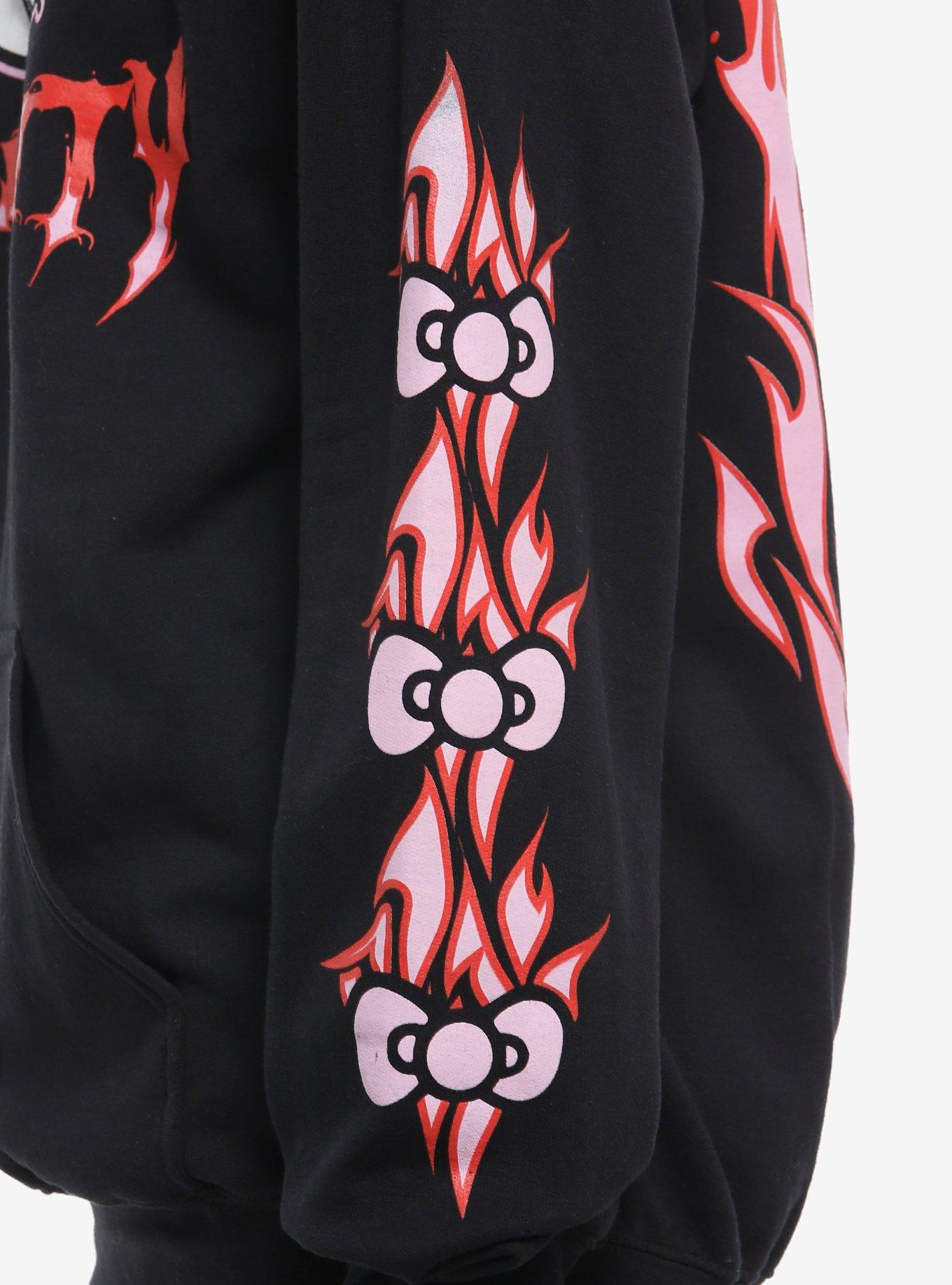 Hello Kitty Bows Metal Hoodie, MULTI, alternate