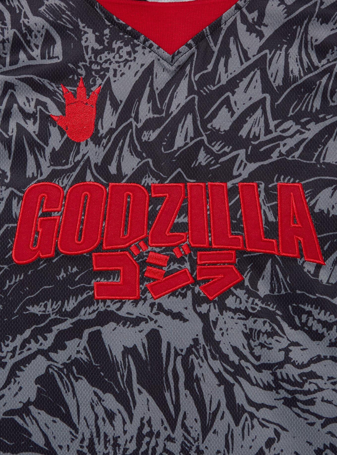 Godzilla Tonal Print Basketball Jersey - BoxLunch Exclusive