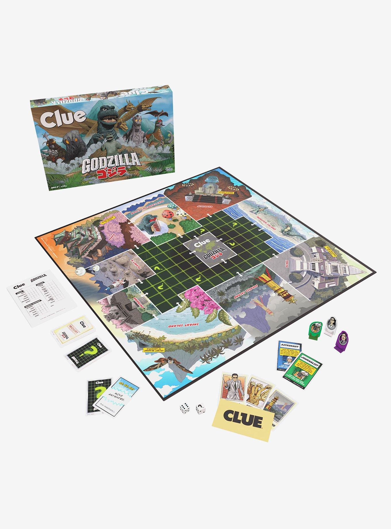 Godzilla Clue Board Game, , hi-res