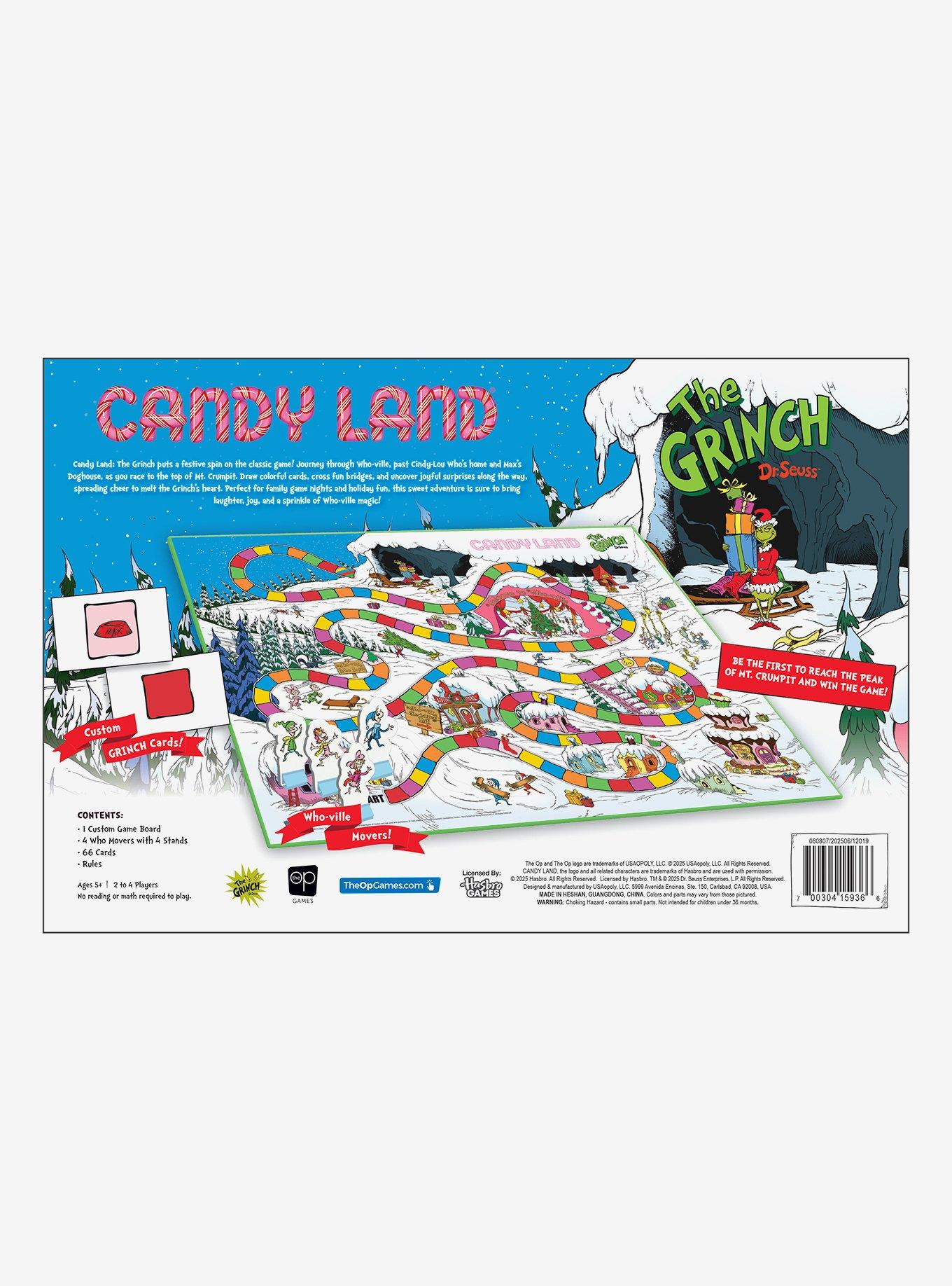 Dr. Seuss How The Grinch Stole Christmas Candy Land Board Game