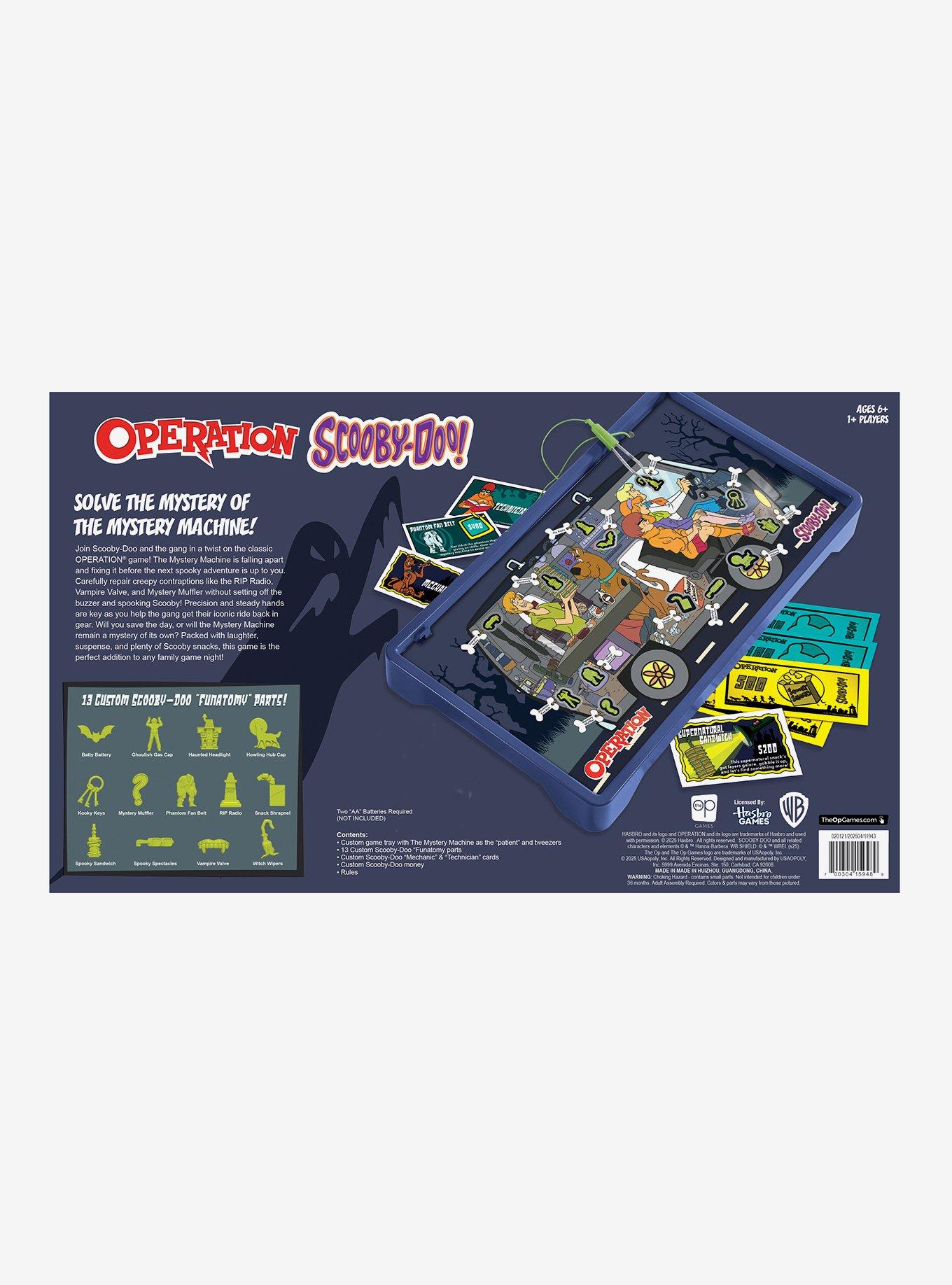 Scooby-Doo! Operation Board Game, , alternate