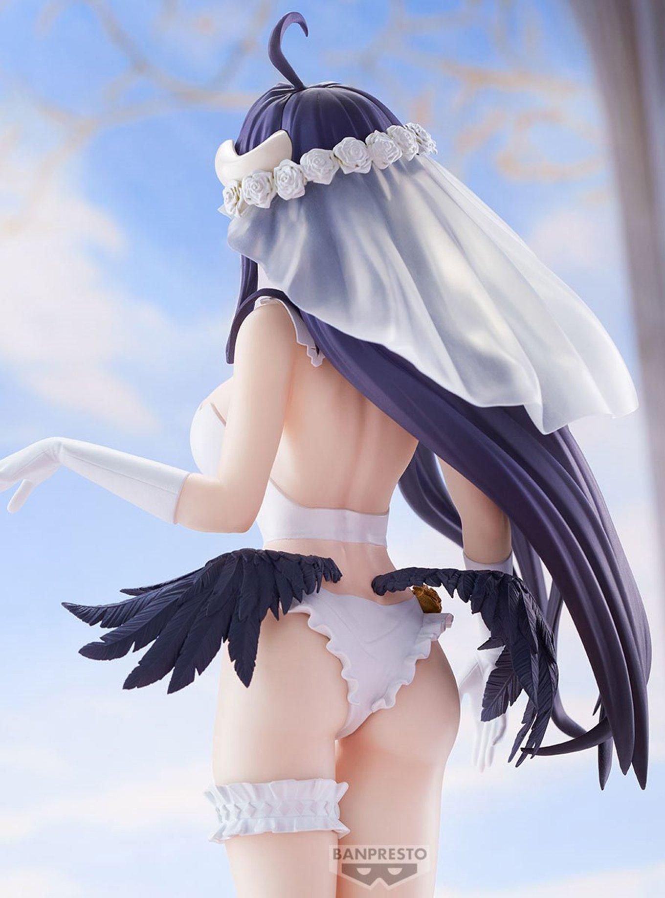 Bandai Namco Overlord Glitter & Glamours Albedo Figure (Wedding Ver.), , alternate