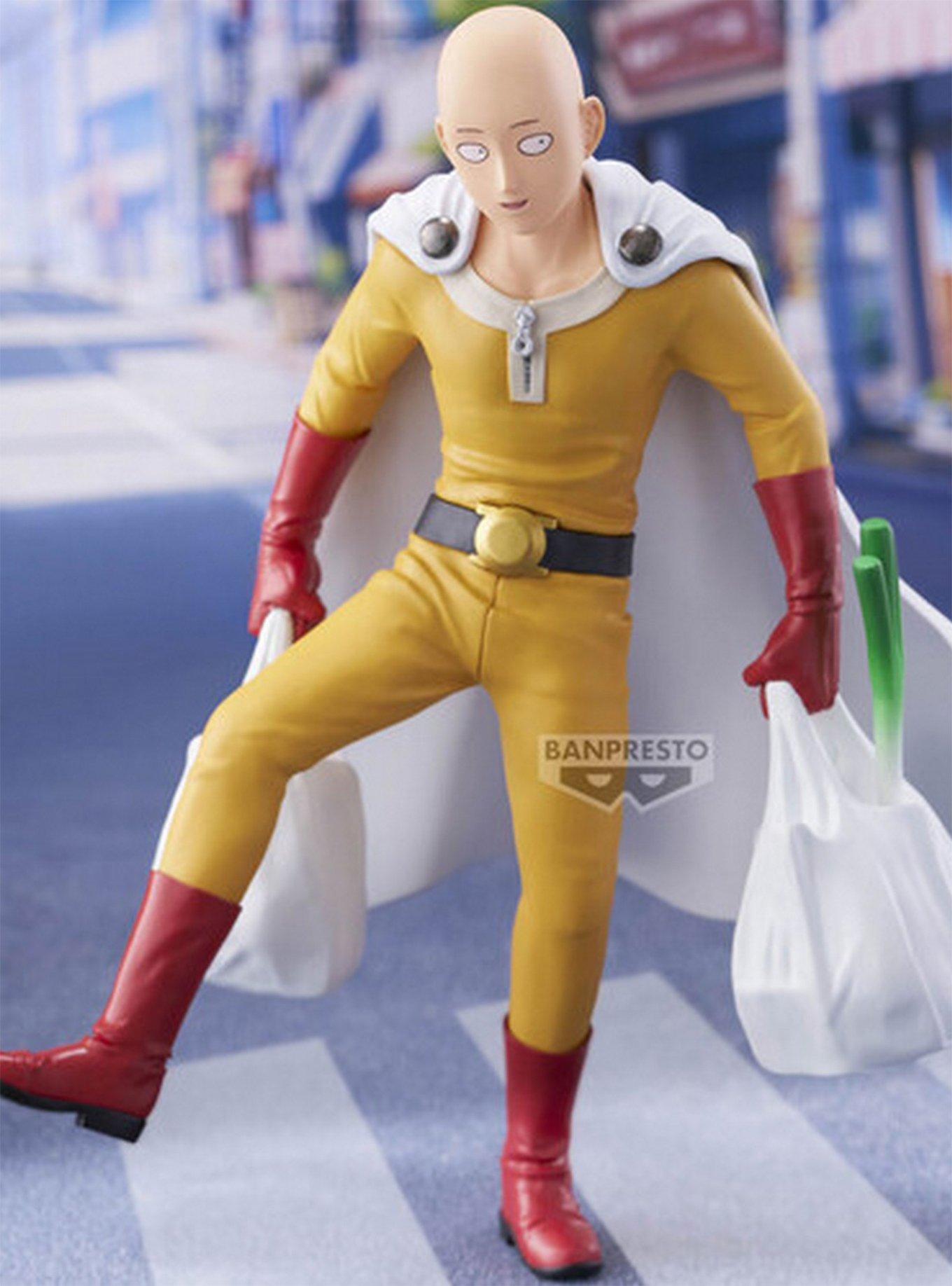 Bandai Namco One-Punch Man One Punch Life Saitama Figure, , alternate