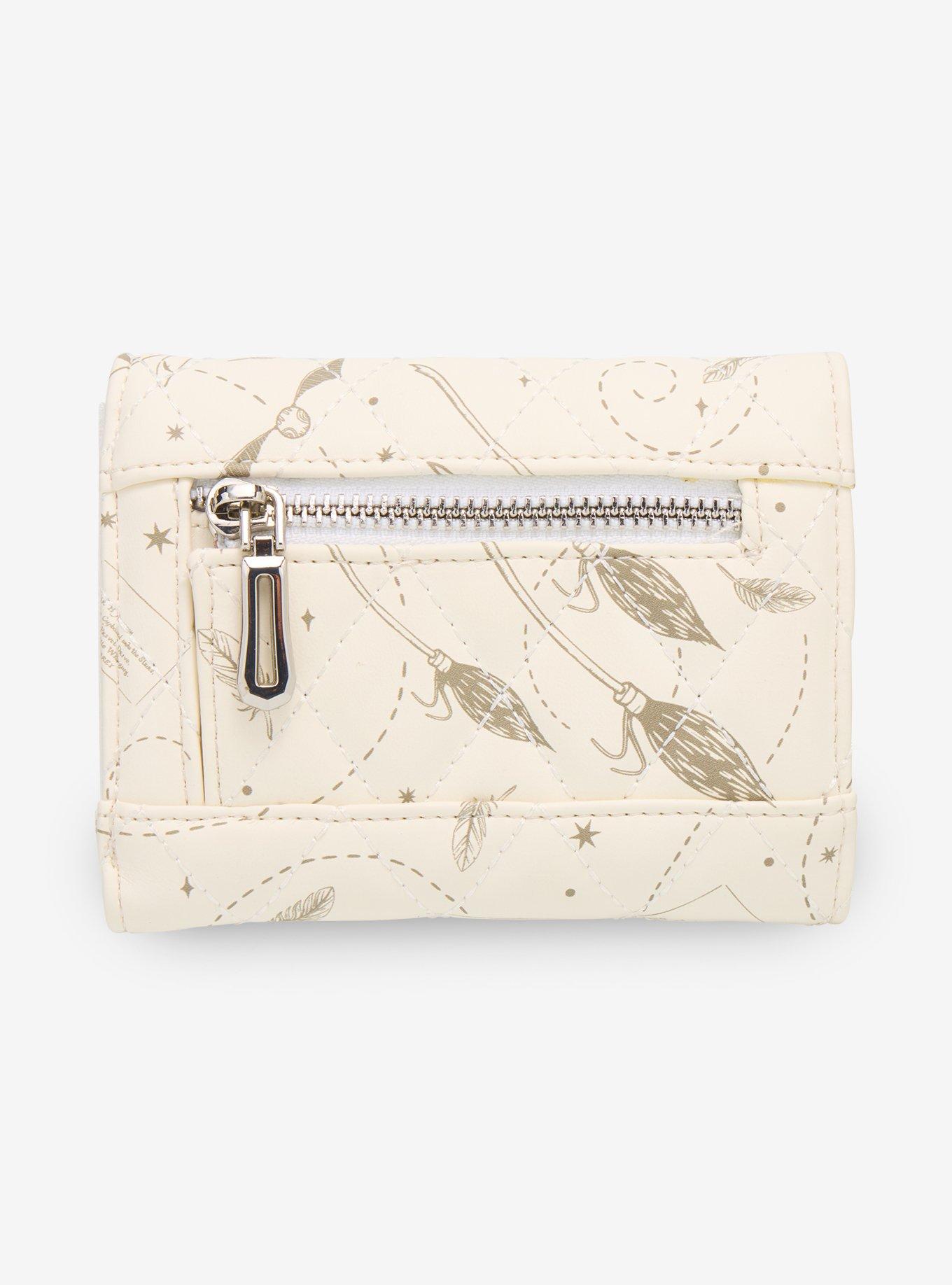Harry Potter Tonal Icons Quilted Mini Flap Wallet, , alternate - view 3