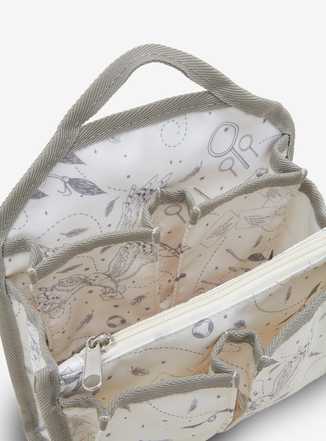 Harry Potter Hedwig Allover Print Mini Backpack Organizer, , alternate - view 4