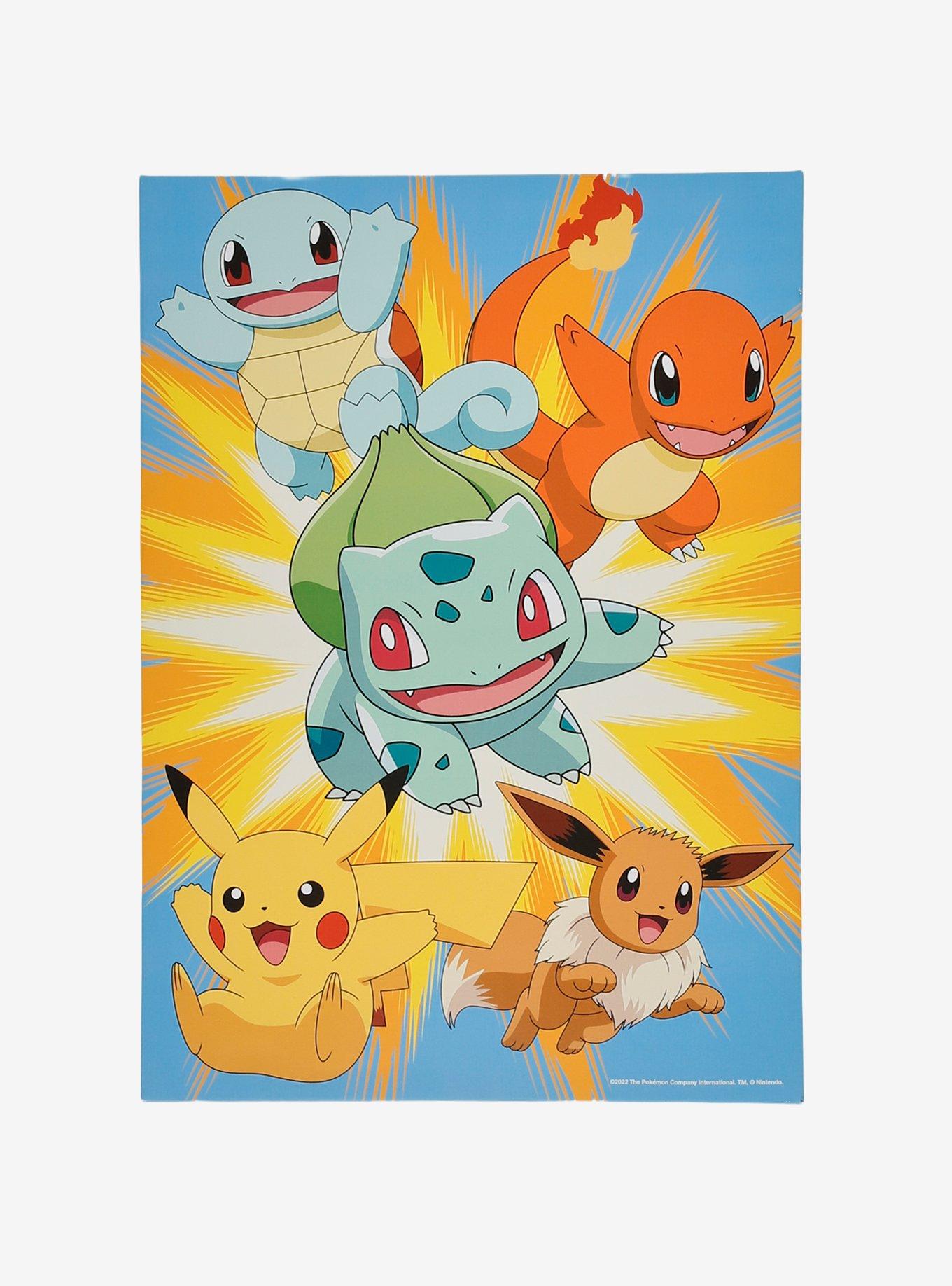 Pok&eacute;mon Group Portrait Wall Canvas, , hi-res