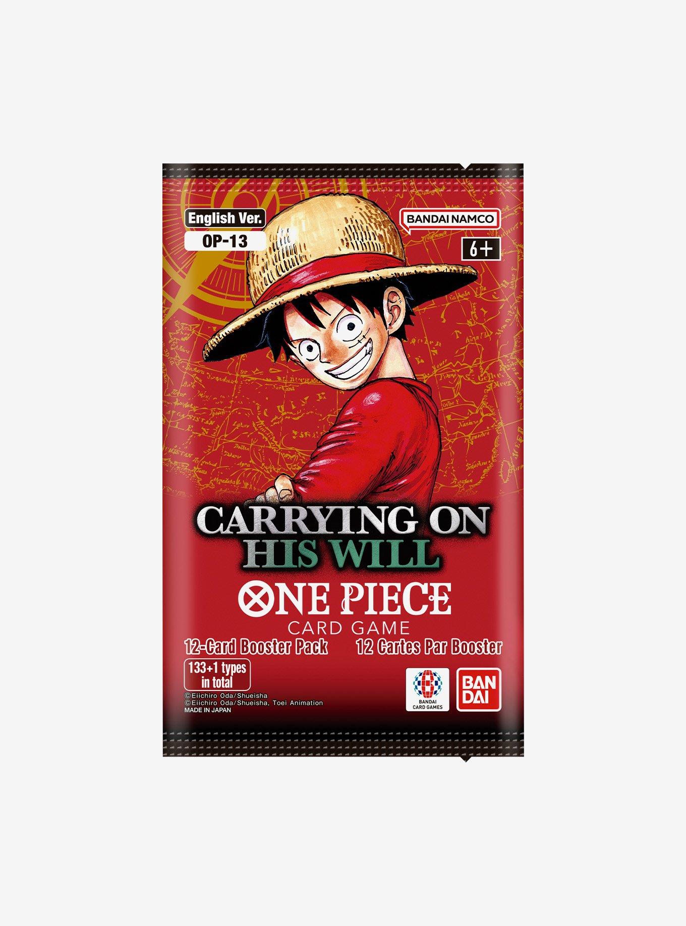 Bandai Namco One Piece Card Game Carrying On His Will Booster Pack, , hi-res