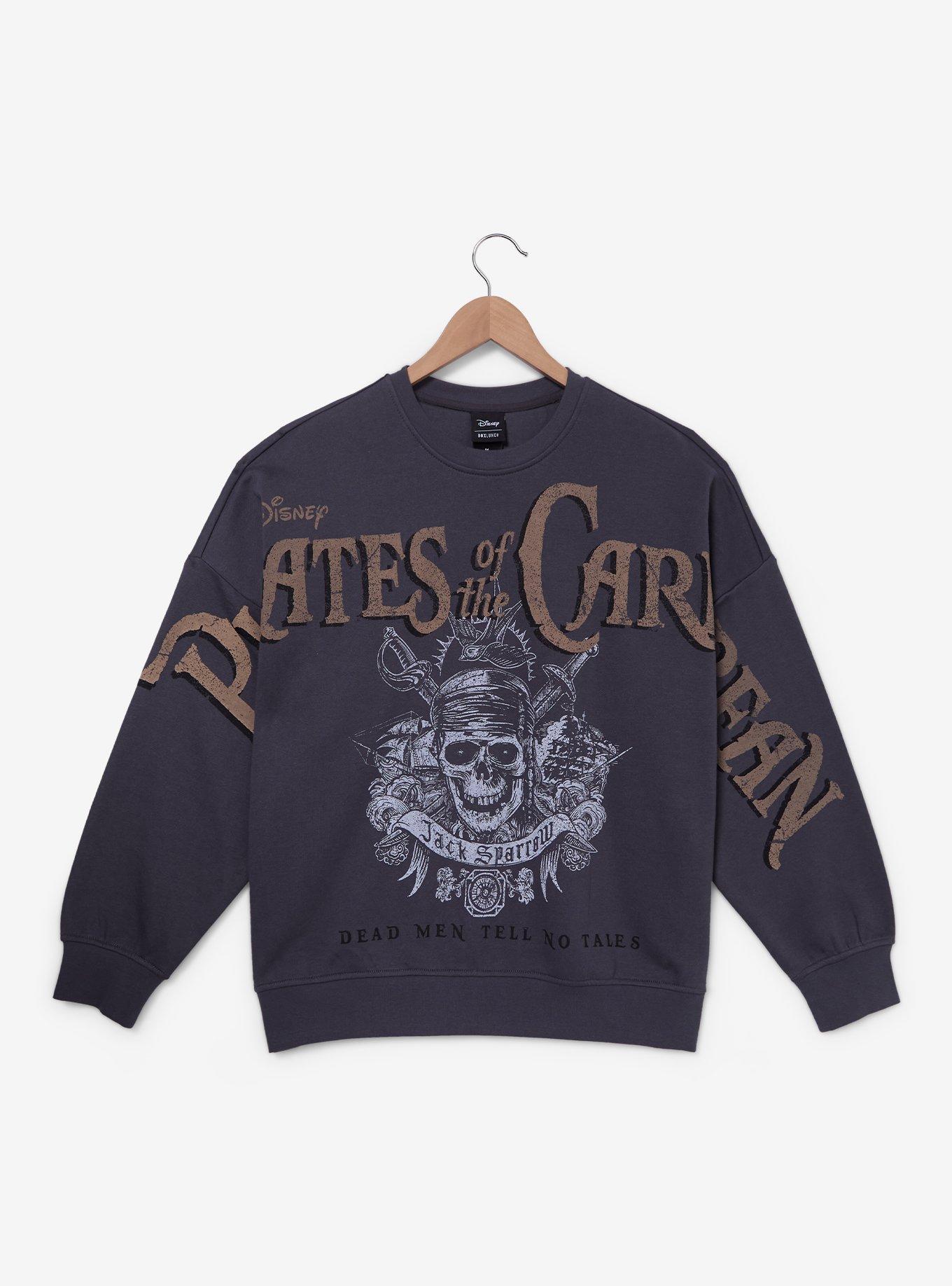 Disney Pirates of the Caribbean Title Crewneck — BoxLunch Exclusive, , hi-res