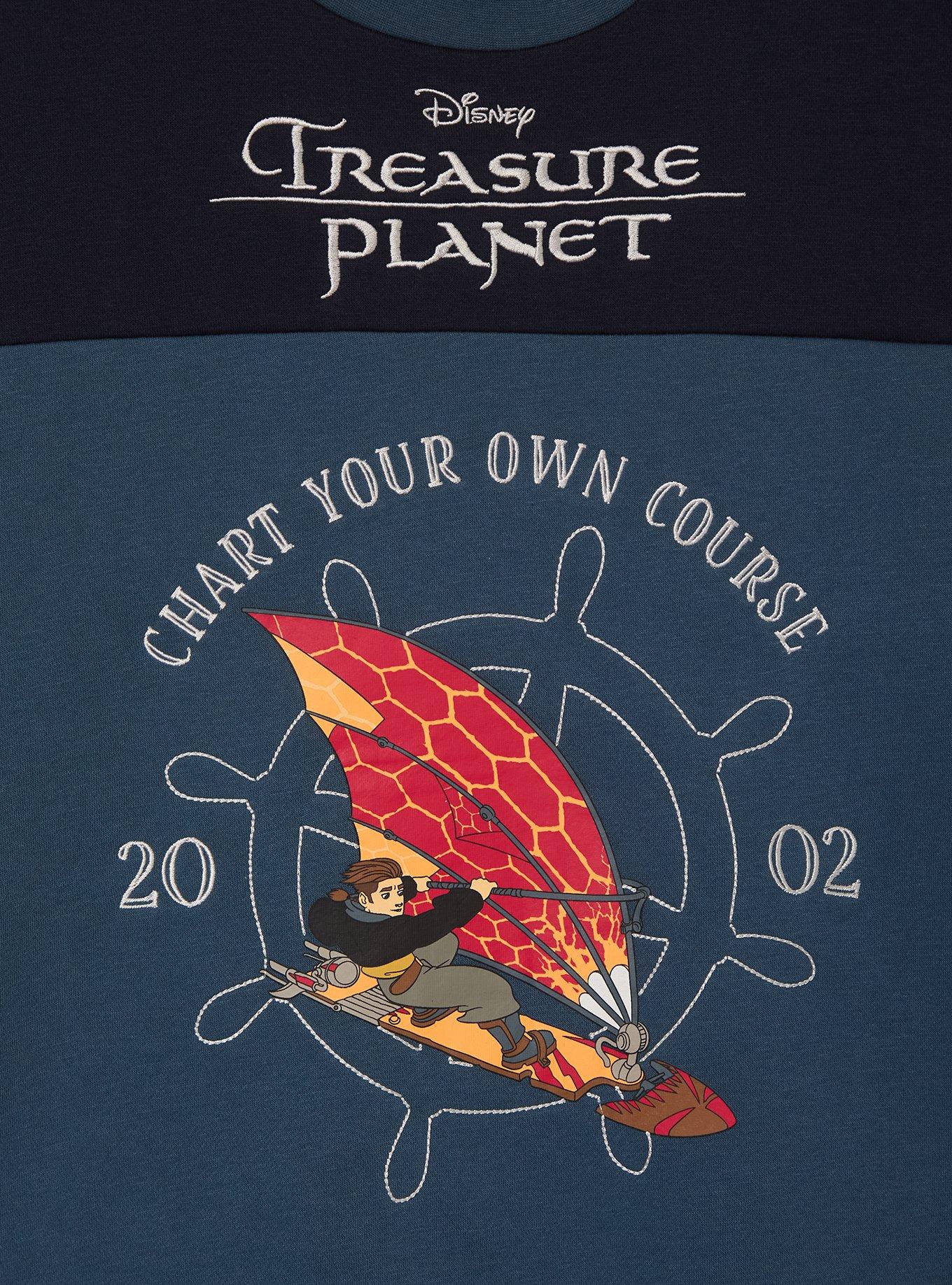 Disney Treasure Planet Color Block Crewneck &mdash; BoxLunch Exclusive, , hi-res