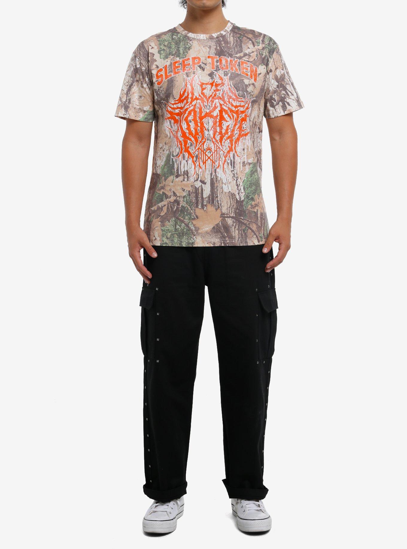 Sleep Token Logo Camouflage T-Shirt, , hi-res